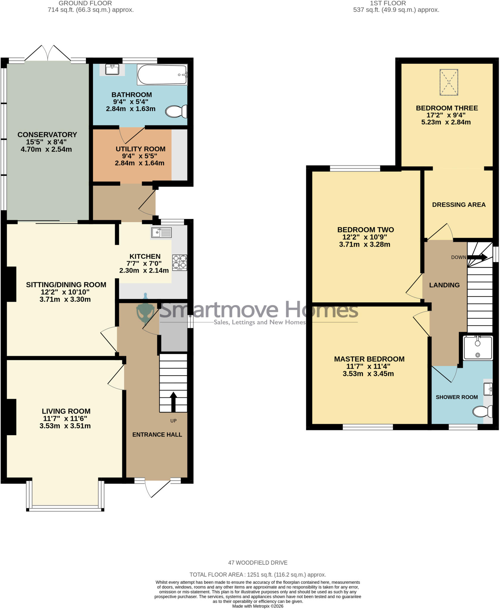Woodfield Drive, Ripley floorplan