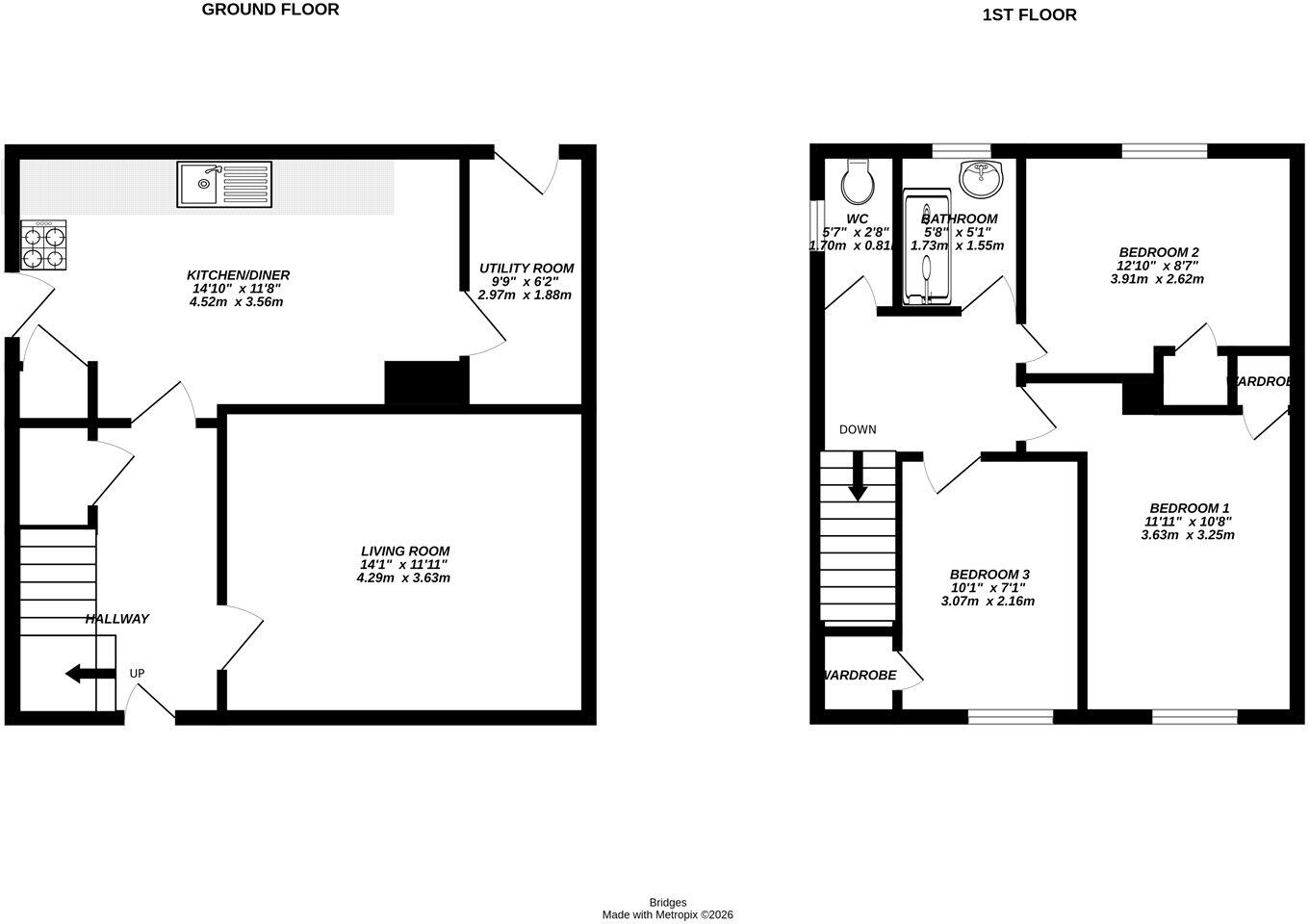 Rectory Road, Hook, Hampshire, RG27 floorplan