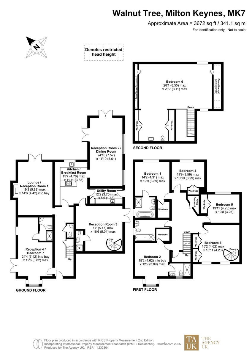 Studley Knapp, Walnut Tree, MK7 floorplan