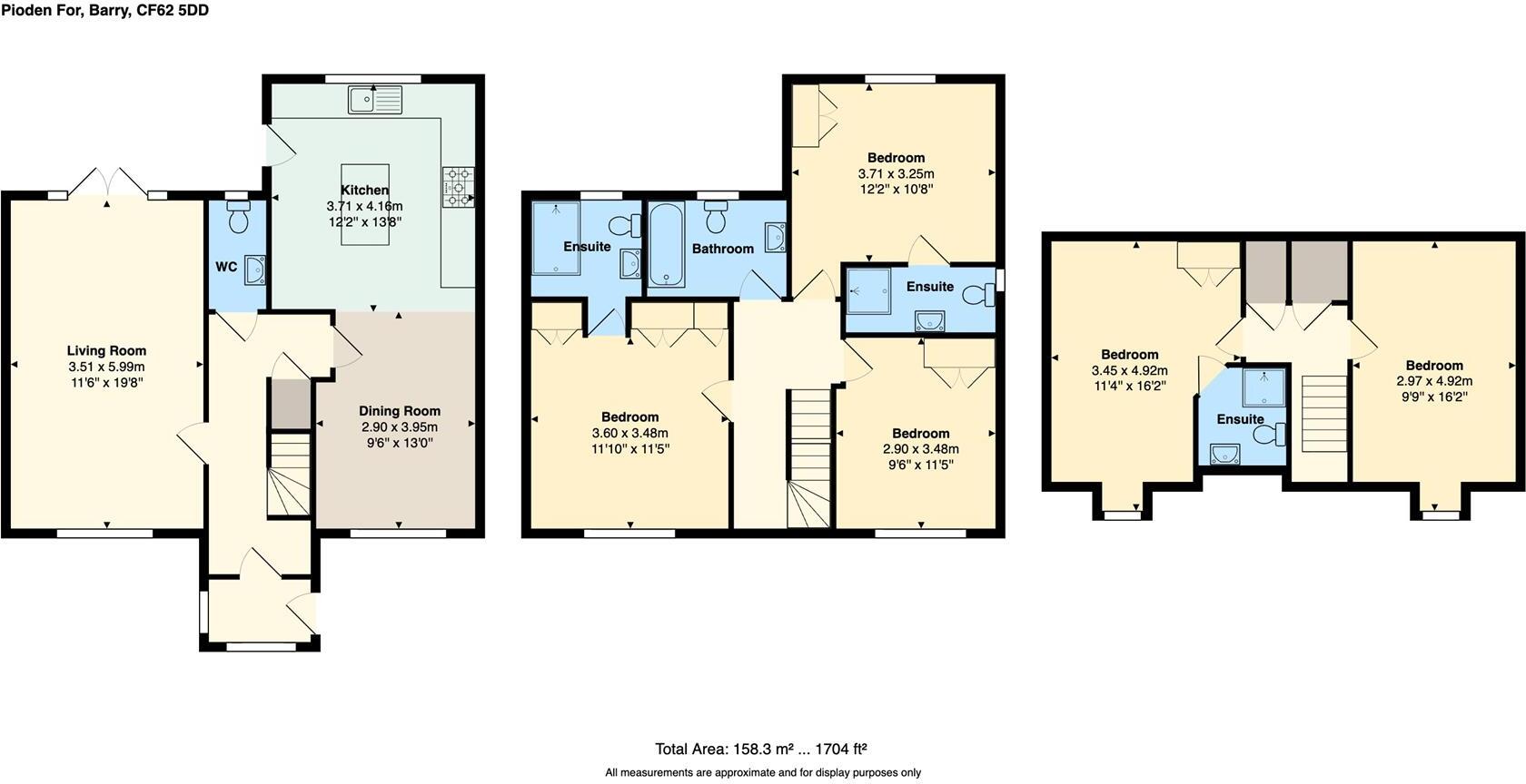 Pioden For, Barry floorplan