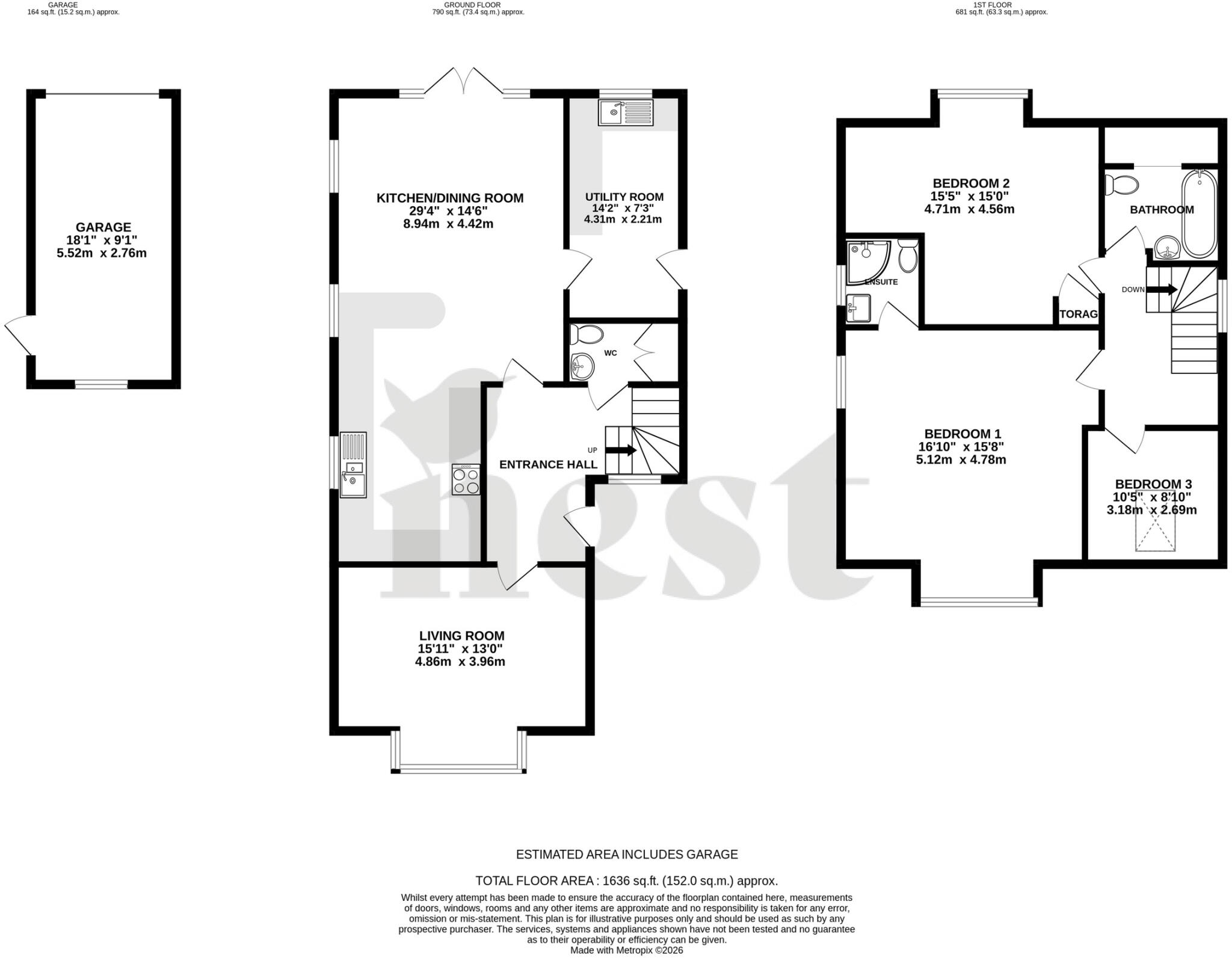 Station Road, Wellington floorplan