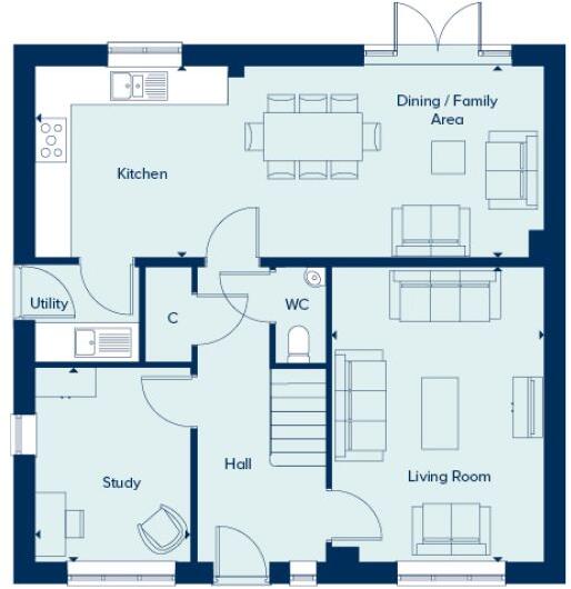 Sykes Close,
Swanland,
HU14 floorplan