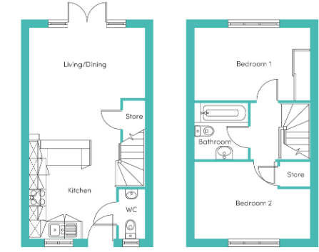 Chatsworth Boulevard, Chesterfield, S45 floorplan