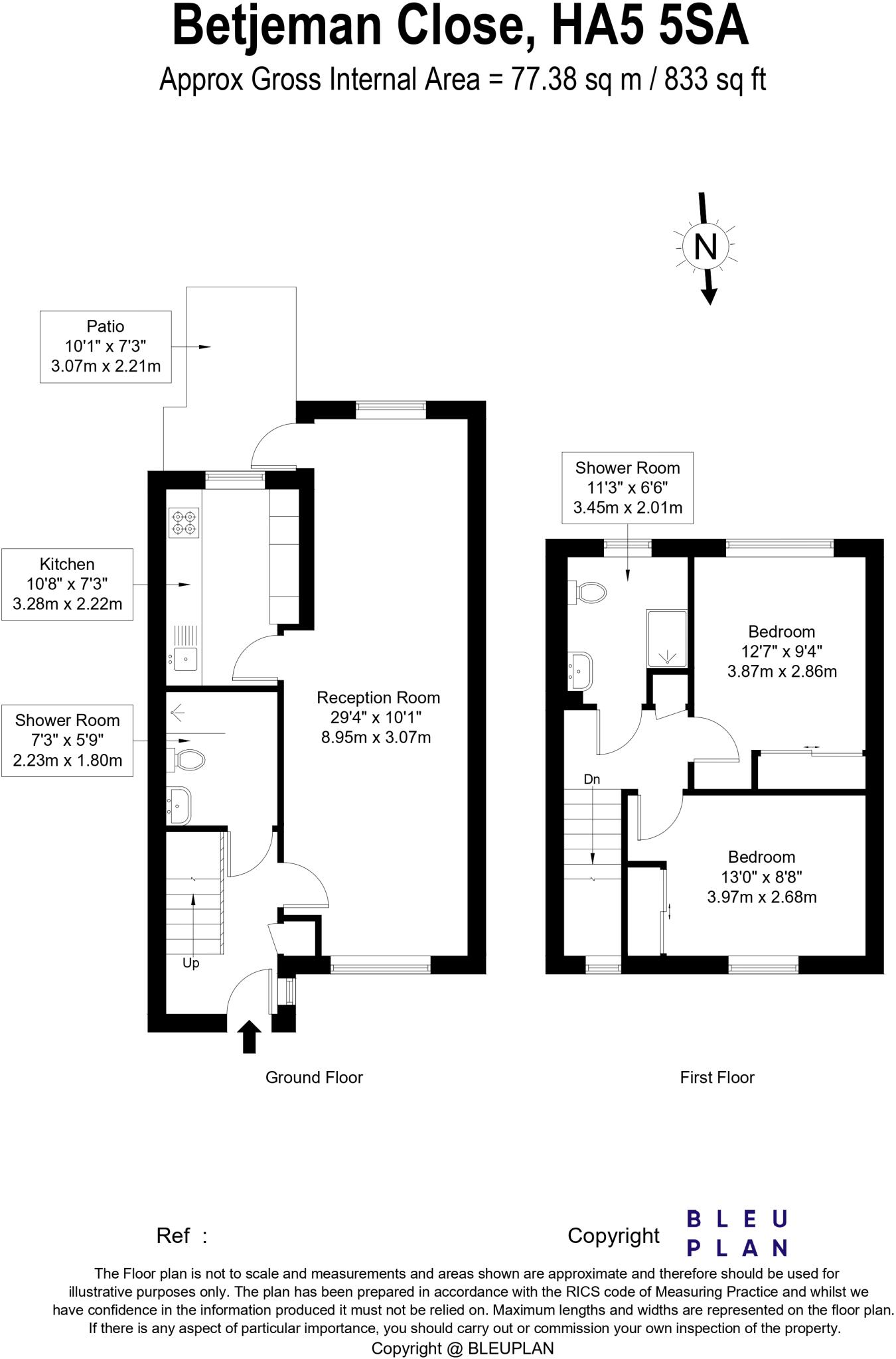 Betjeman Close, Pinner floorplan
