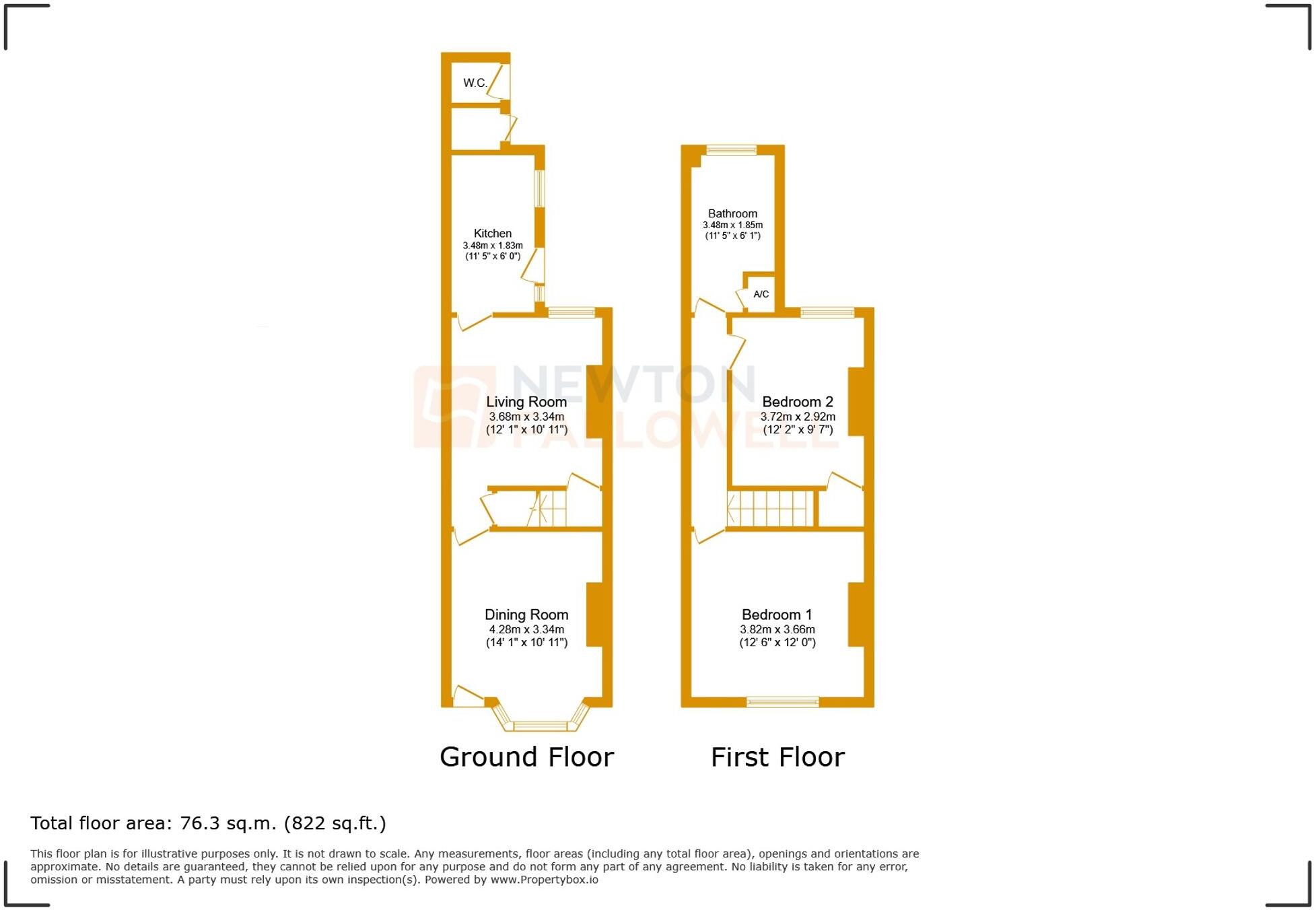 Wellington Street, Syston, LE7 floorplan