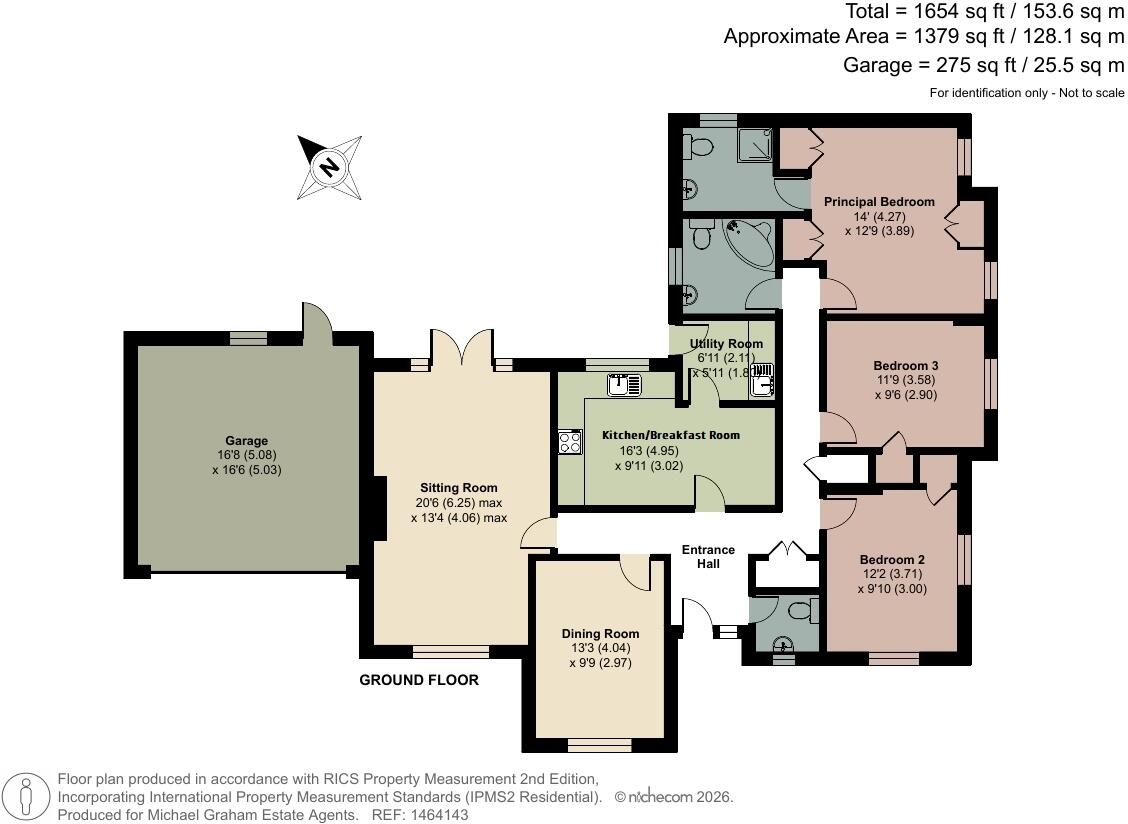 Celandine Court, Walnut Tree, Milton Keynes, Buckinghamshire, MK7 floorplan