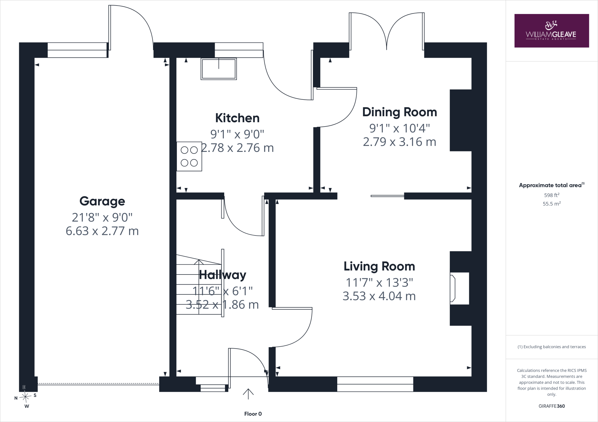 Sarn Lane, Caergwrle, Wrexham, Flintshire, LL12 floorplan
