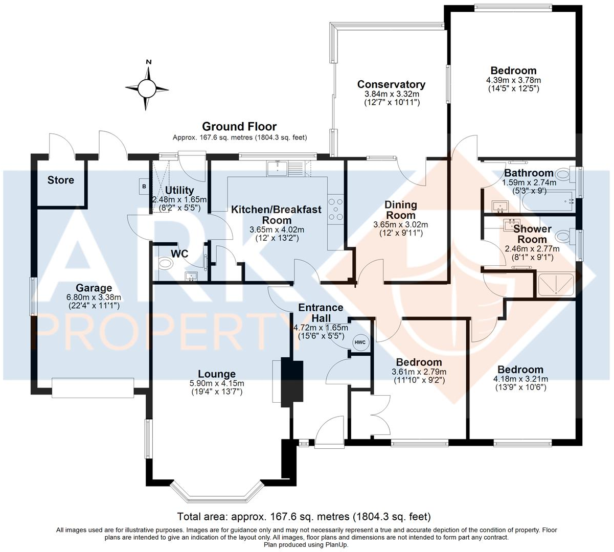 The Sidings, Moulton, Spalding floorplan