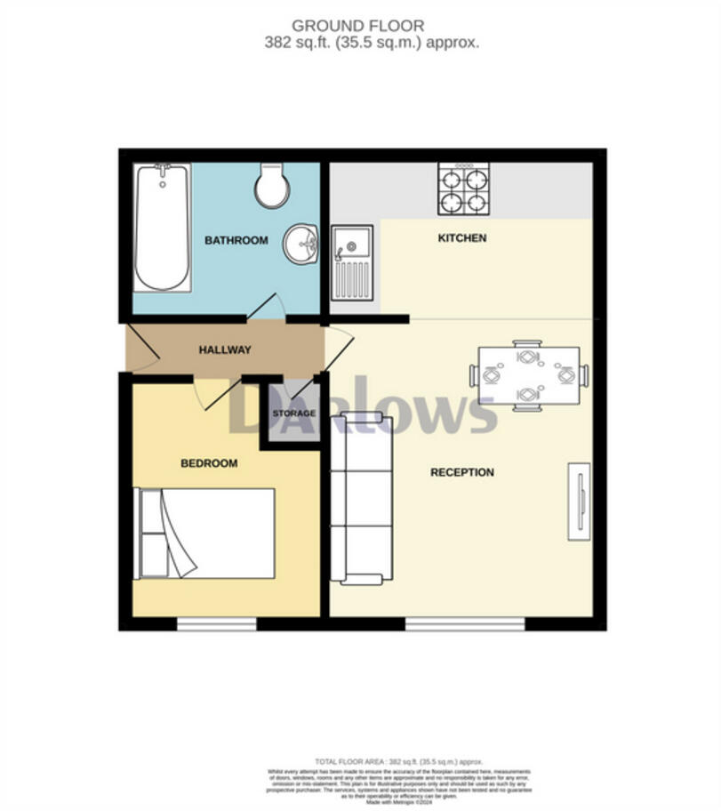 Heol Gruffydd, Pontypridd floorplan