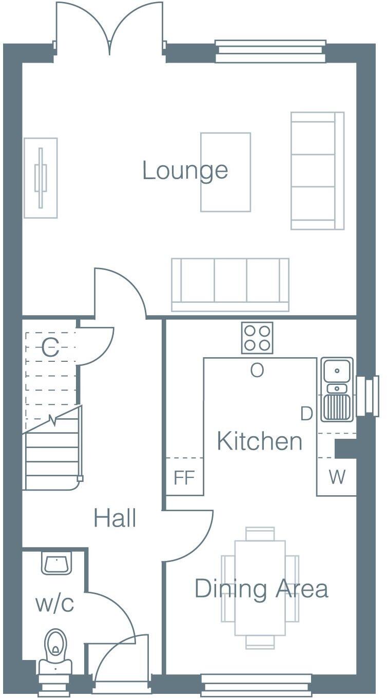 Royal Gardens, Wixams, MK45 floorplan