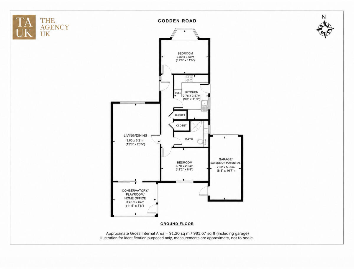 Godden Road, Newick, BN8 floorplan