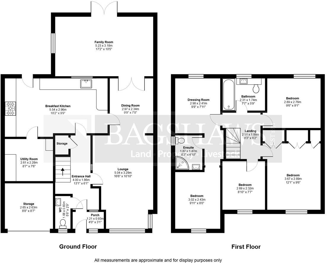 Manor Road, Ashbourne floorplan