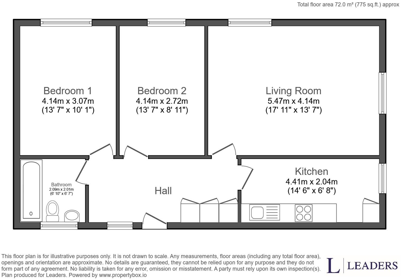 Peterhouse Parade, Crawley, West Sussex, RH10 floorplan