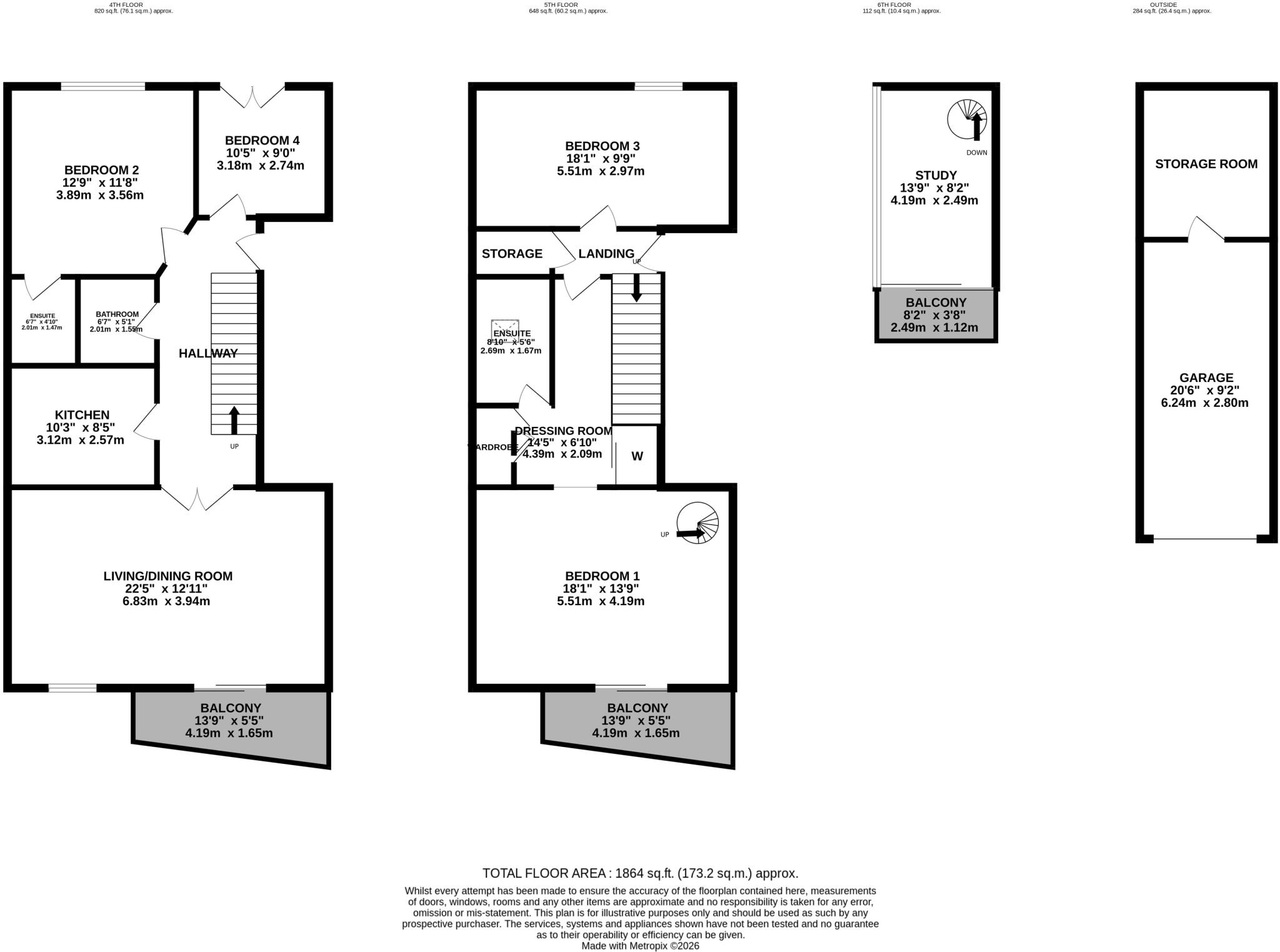 Neptune Square, Ipswich, Suffolk, IP4 floorplan