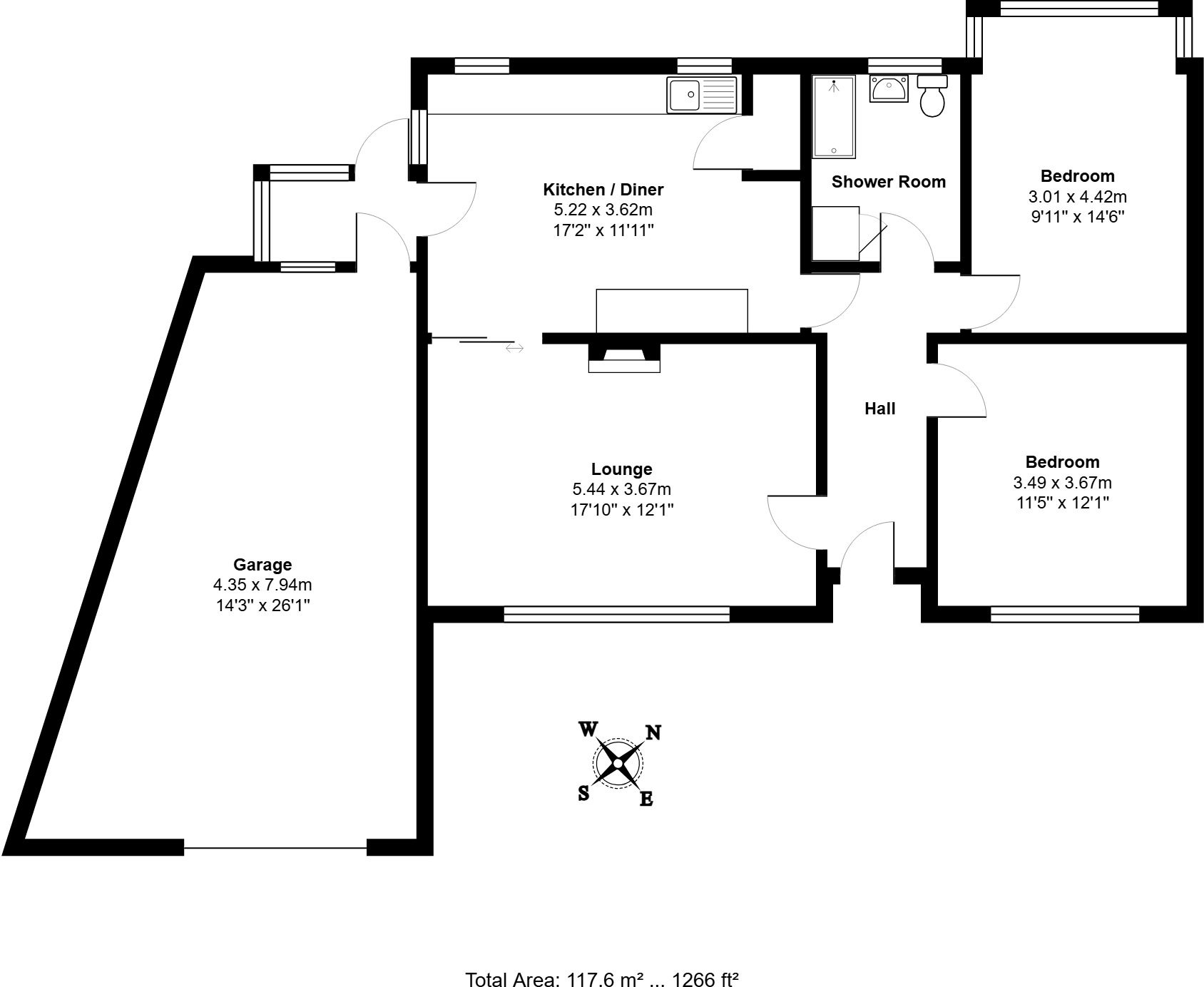 Grimston Lane, Trimley St. Martin floorplan