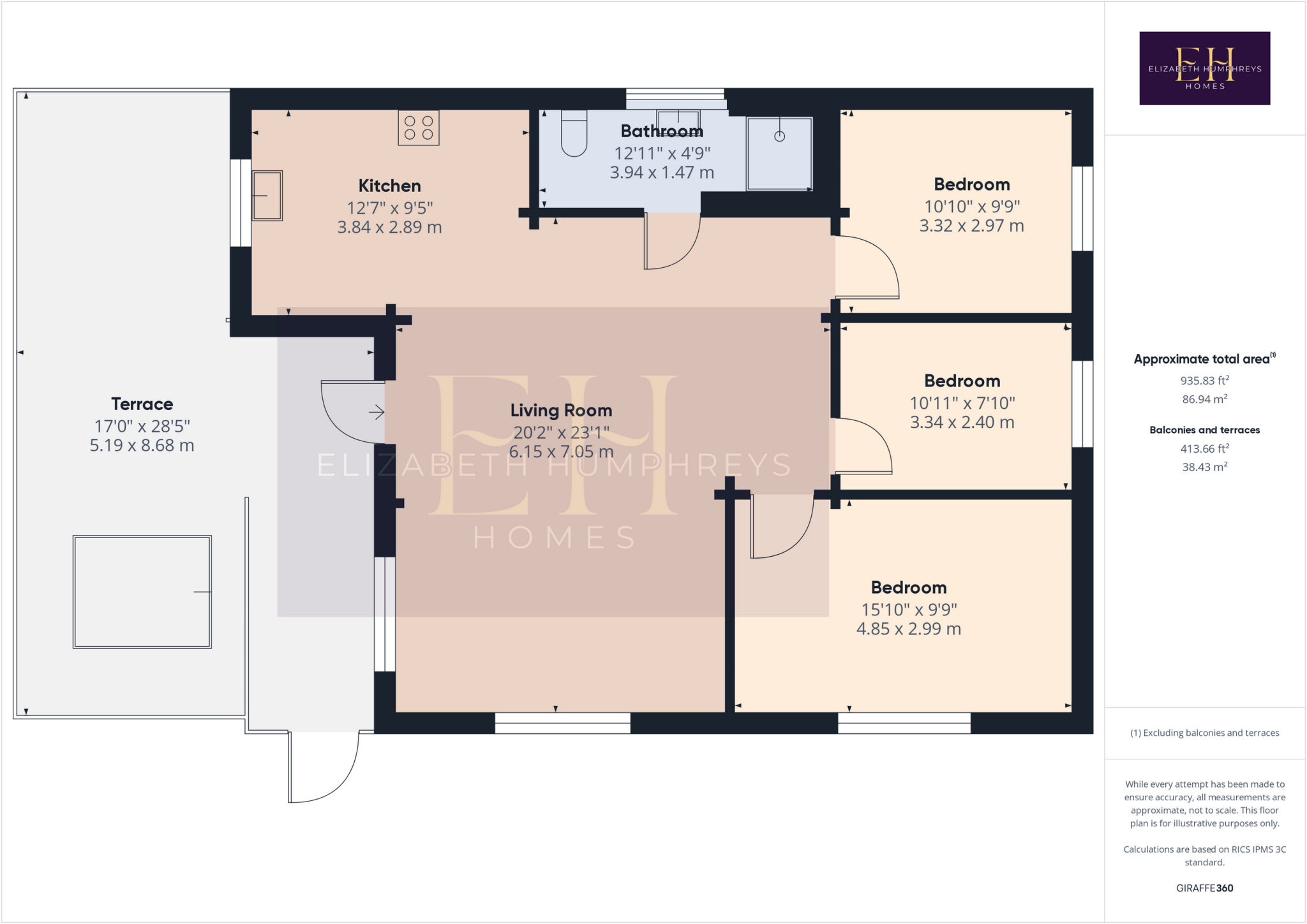 Lakeside Drive, Felton, Morpeth, Northumberland floorplan
