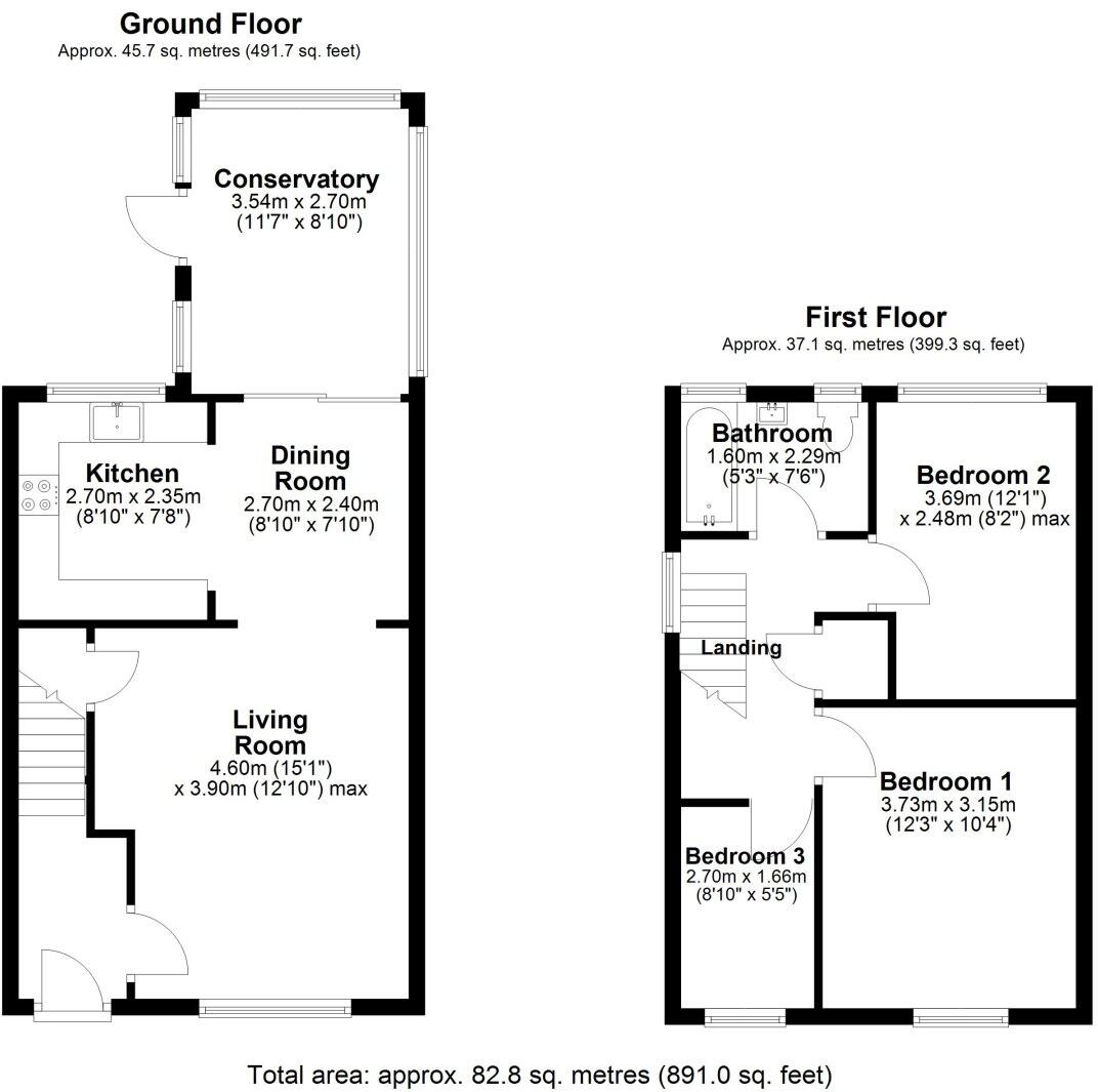 Hilltop Drive, Rossendale floorplan