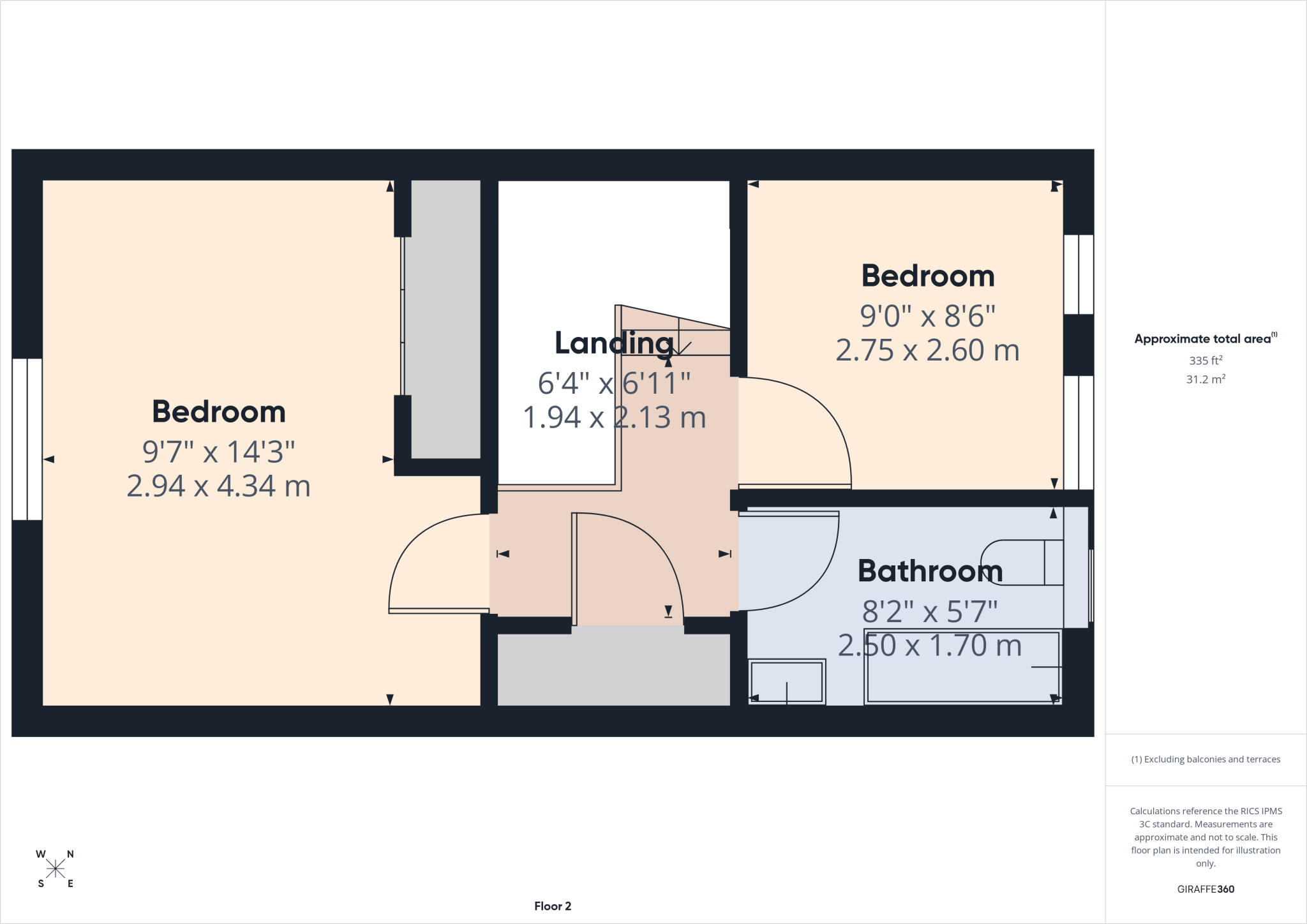 Portland Close, Newbold Road floorplan