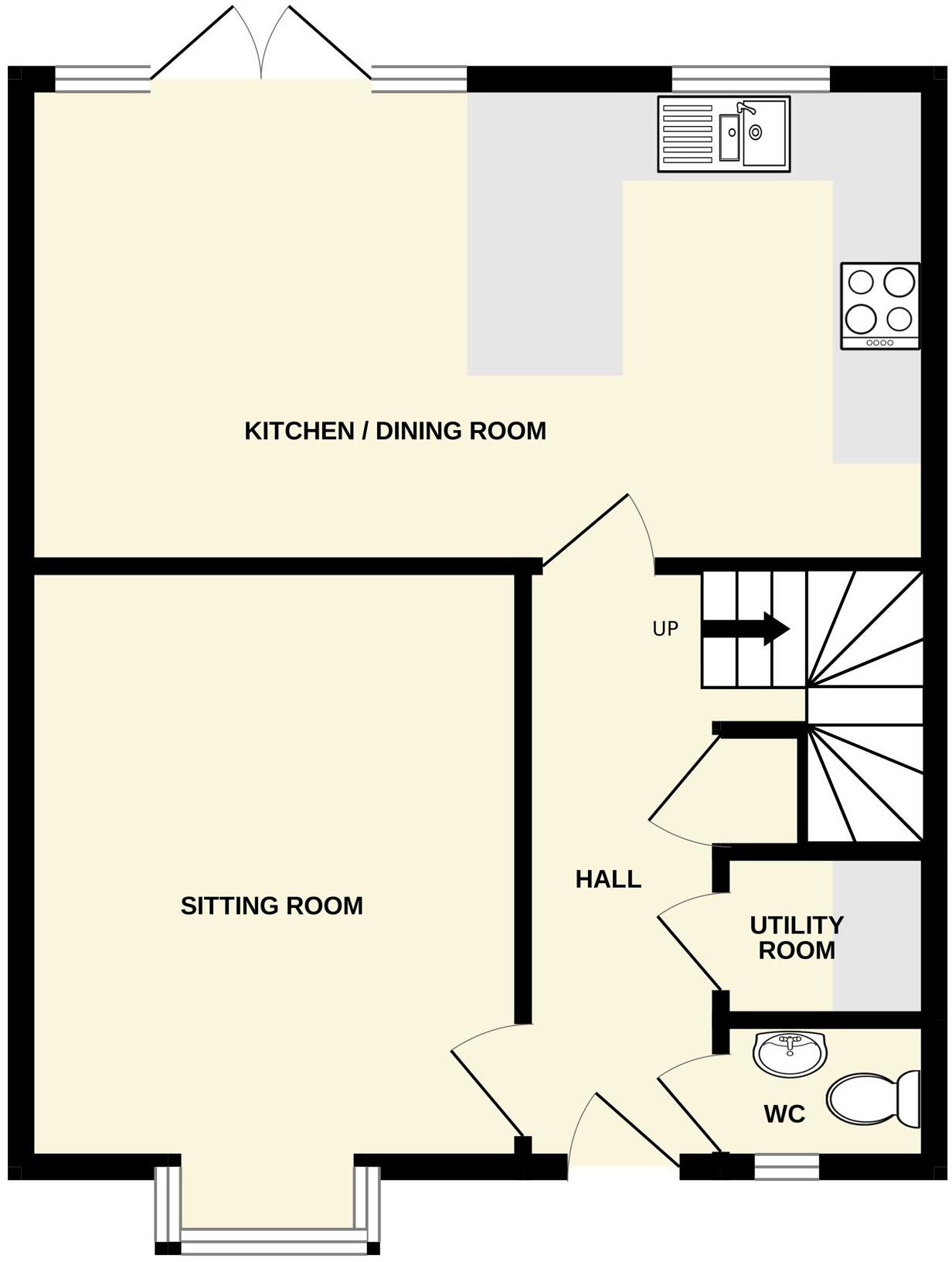 Millenium Drive, Amesbury, SP4 7GW floorplan