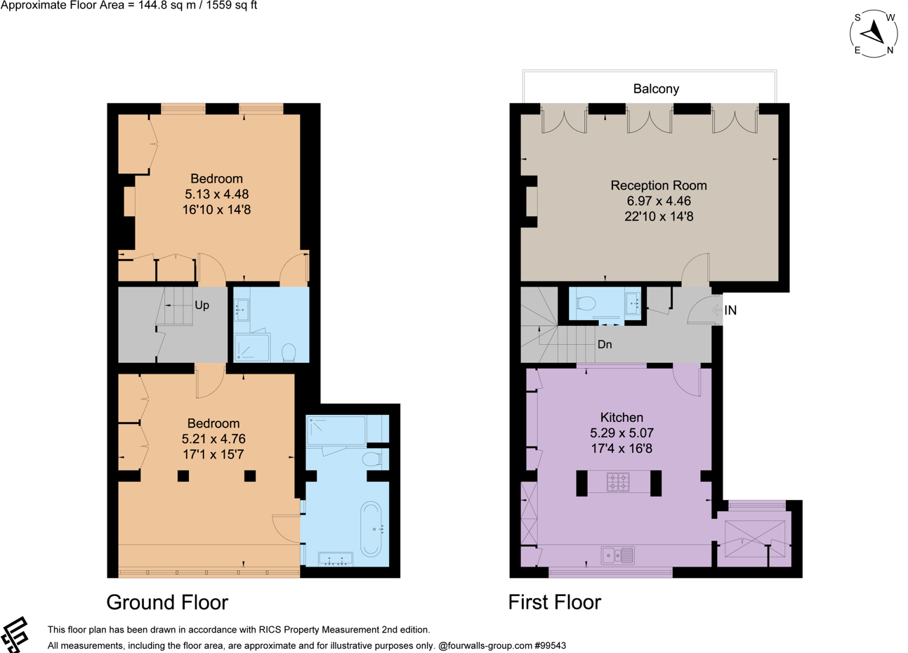Brompton Square, Knightsbridge, London, SW3 floorplan