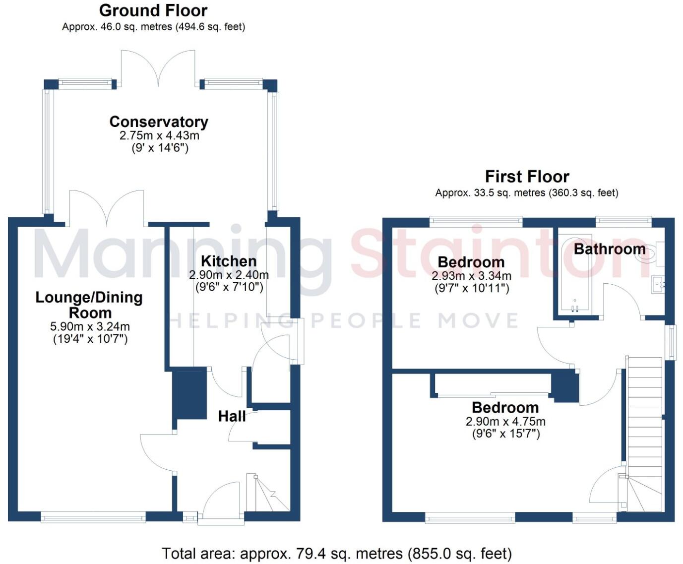 Woodnook Drive, Cookridge, Leeds floorplan