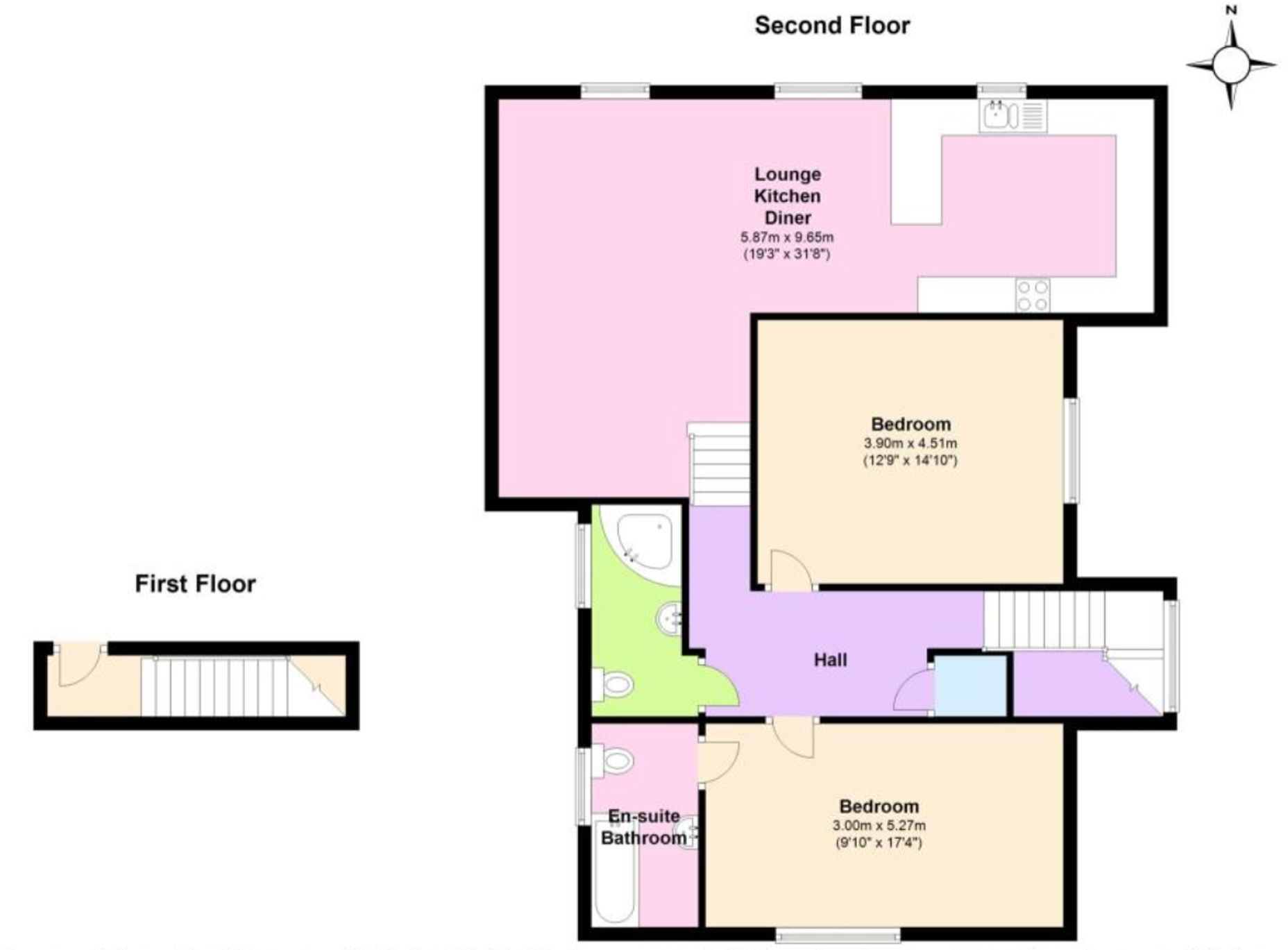 Richmond Park Road, Stoneleigh House, BH8 floorplan