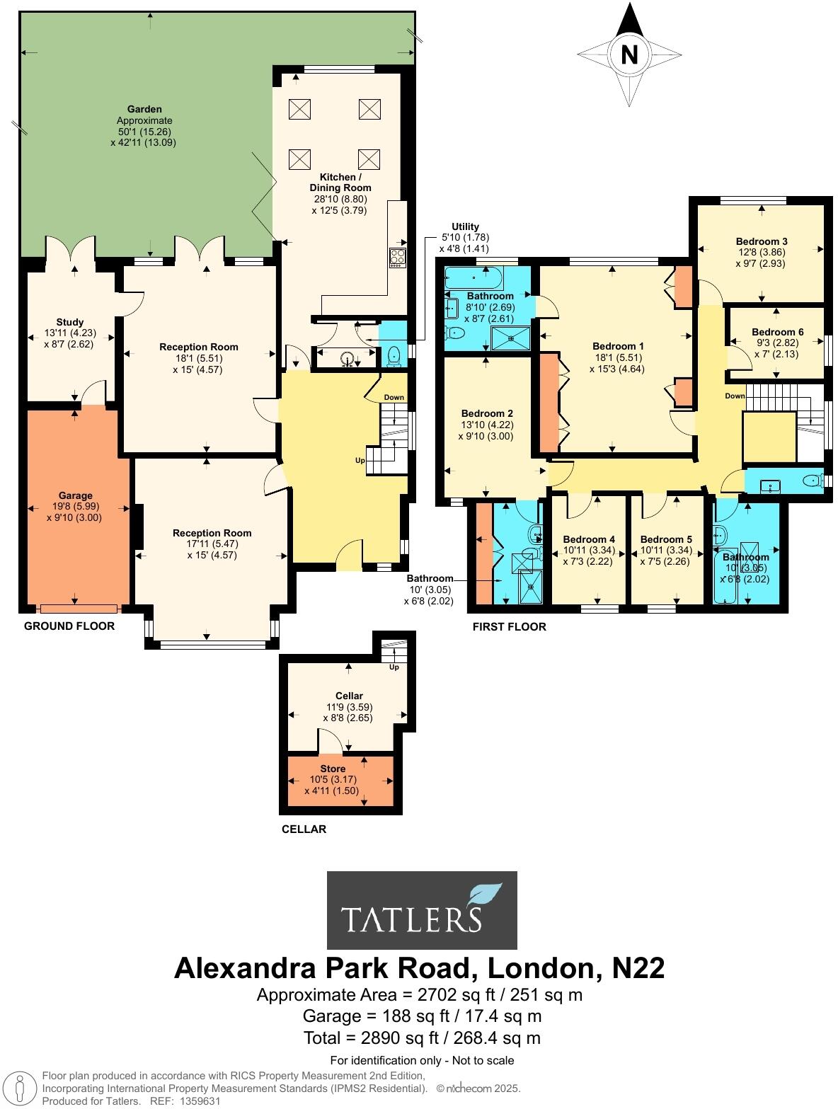 Alexandra Park Road, London, N22 floorplan