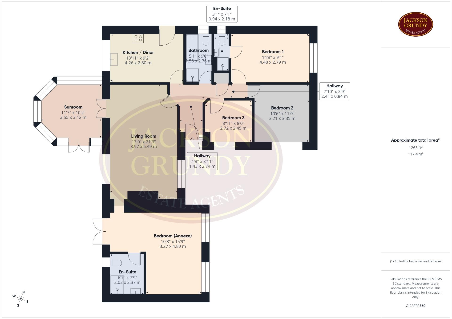 Cumbrae Drive, Great Billing, NN3 9HD floorplan