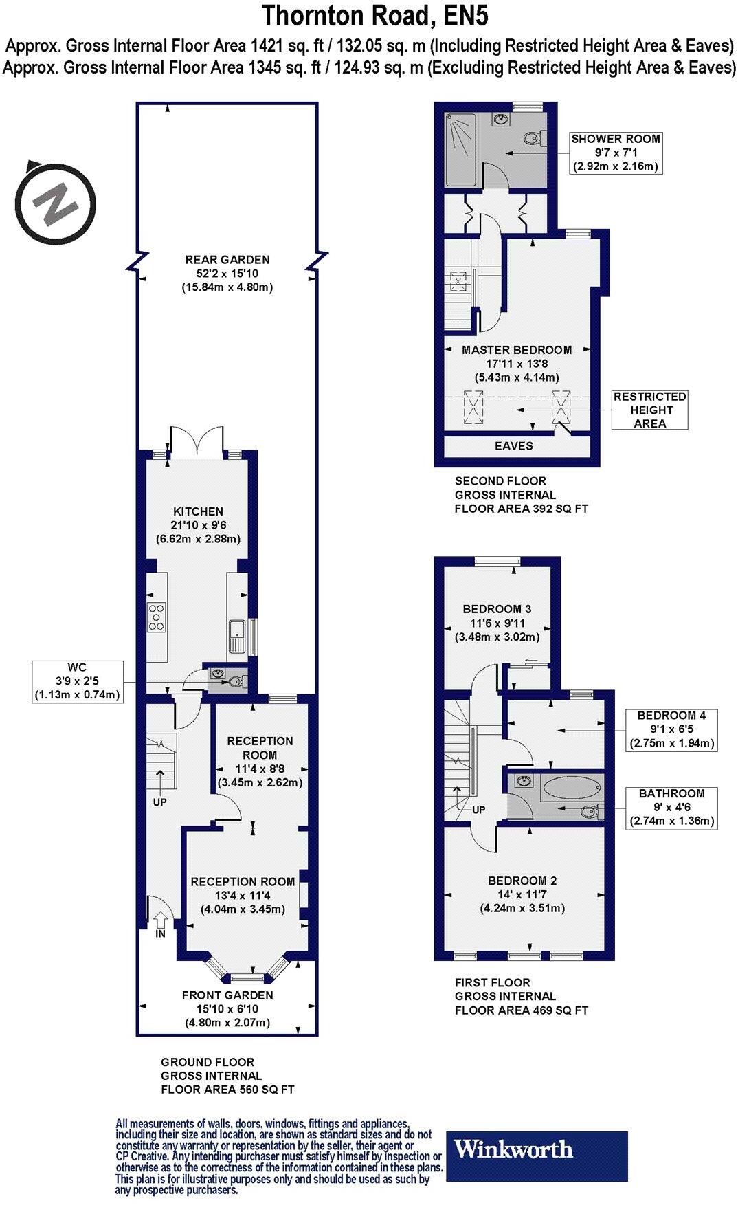 Thornton Road, High Barnet, EN5 floorplan