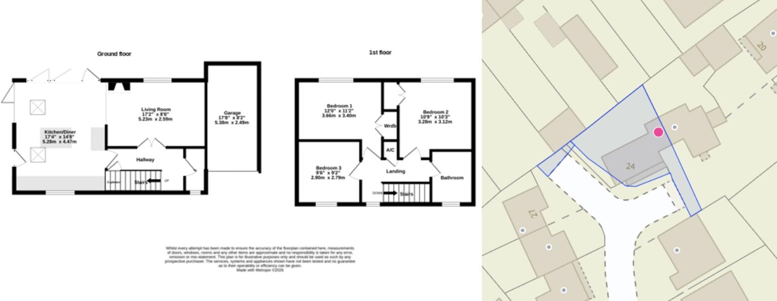 Baden Drive, Horley, Surrey, RH6 floorplan