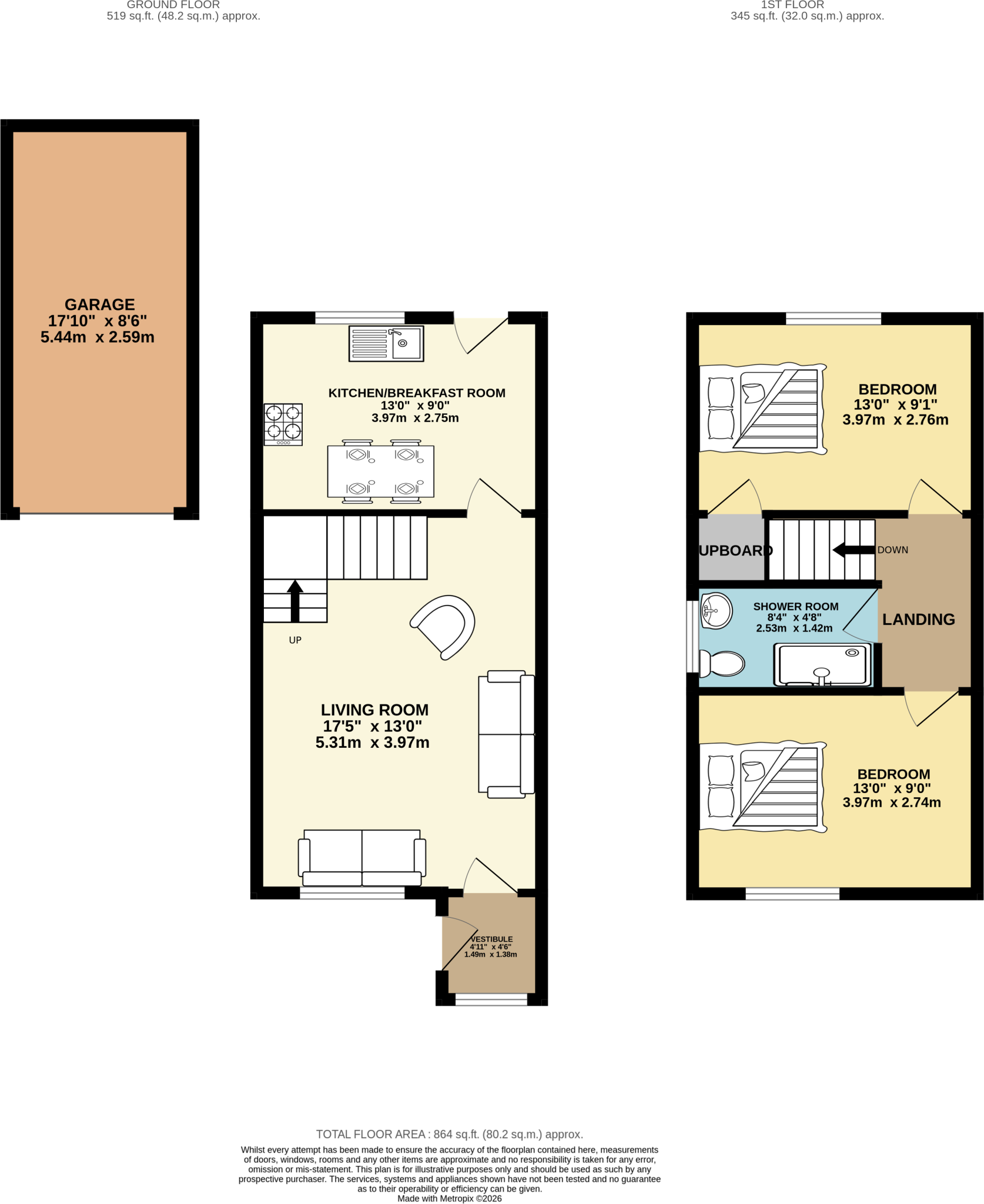Sherford Close, Hazel Grove floorplan