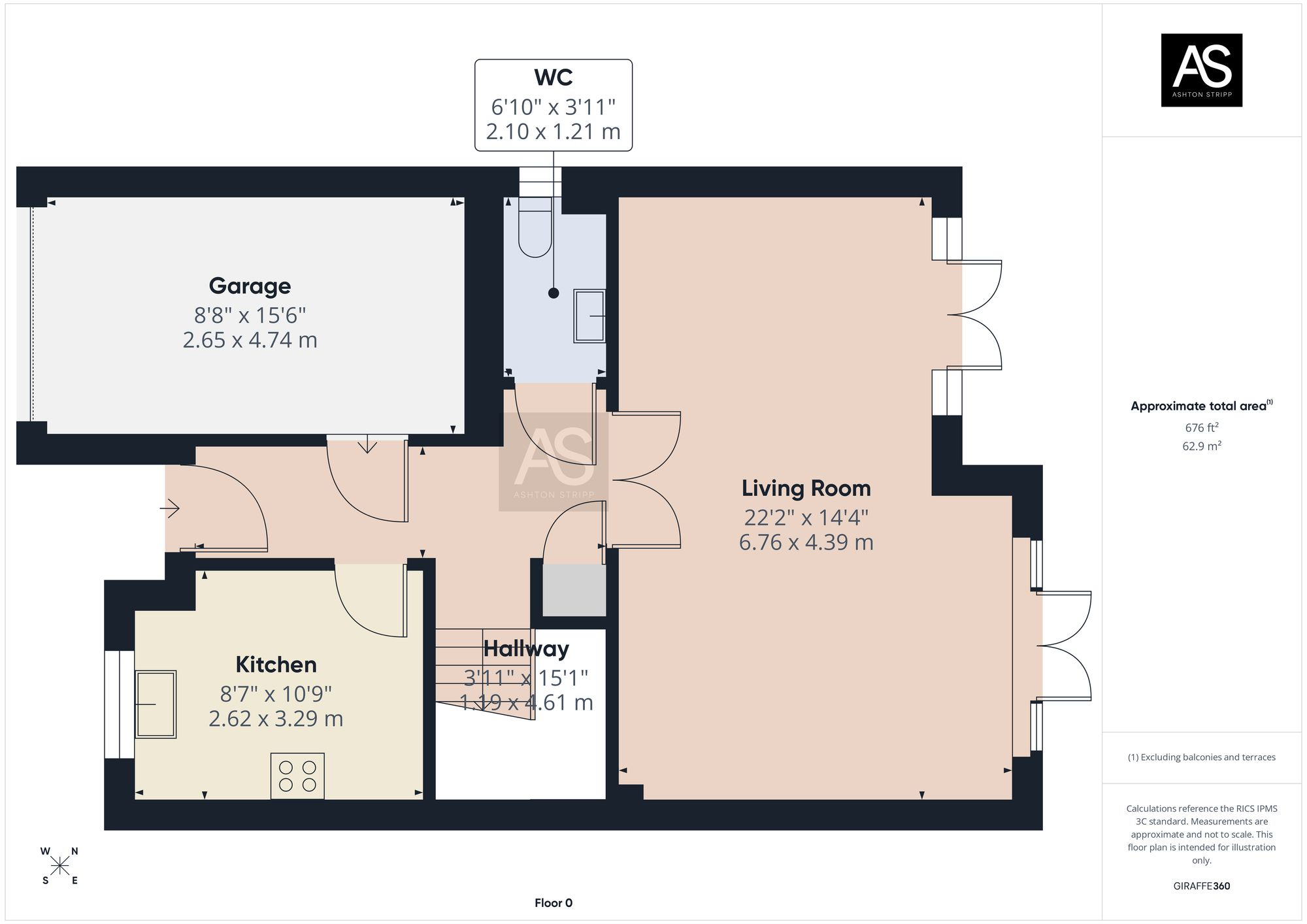 Hastings Road, Battle, TN33 floorplan