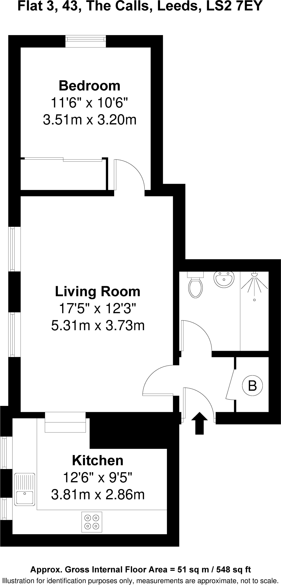 43 The Calls LS2 floorplan