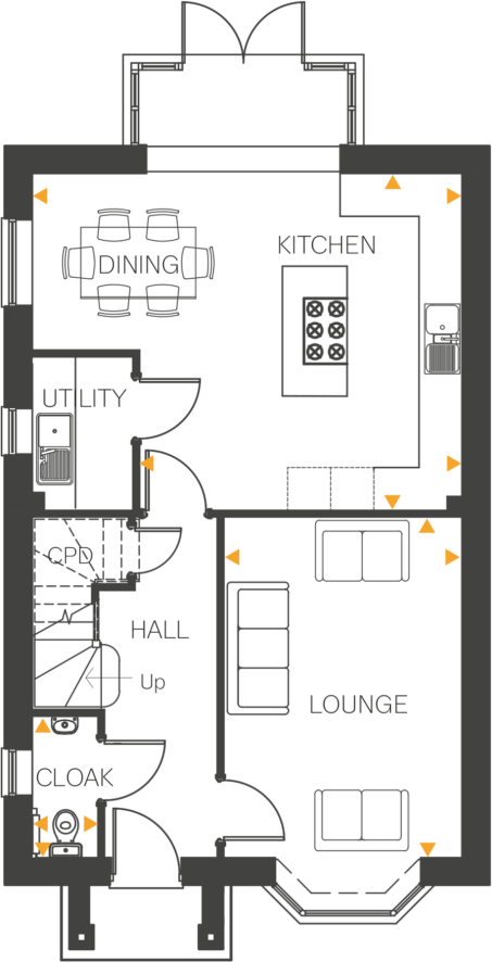 Houlton Way,
Rugby,
CV23 0AS floorplan