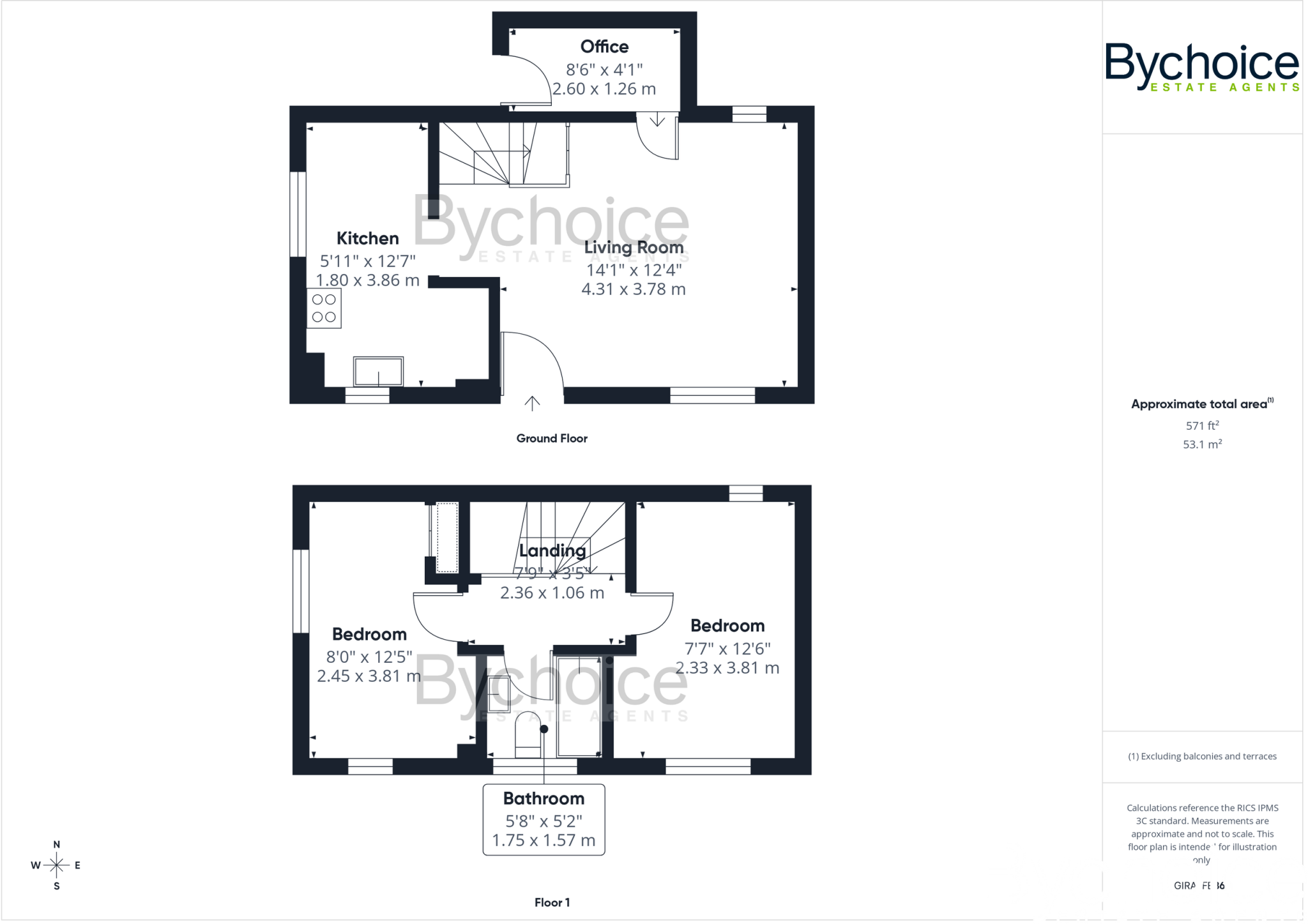 Burton End, Haverhill, Suffolk floorplan