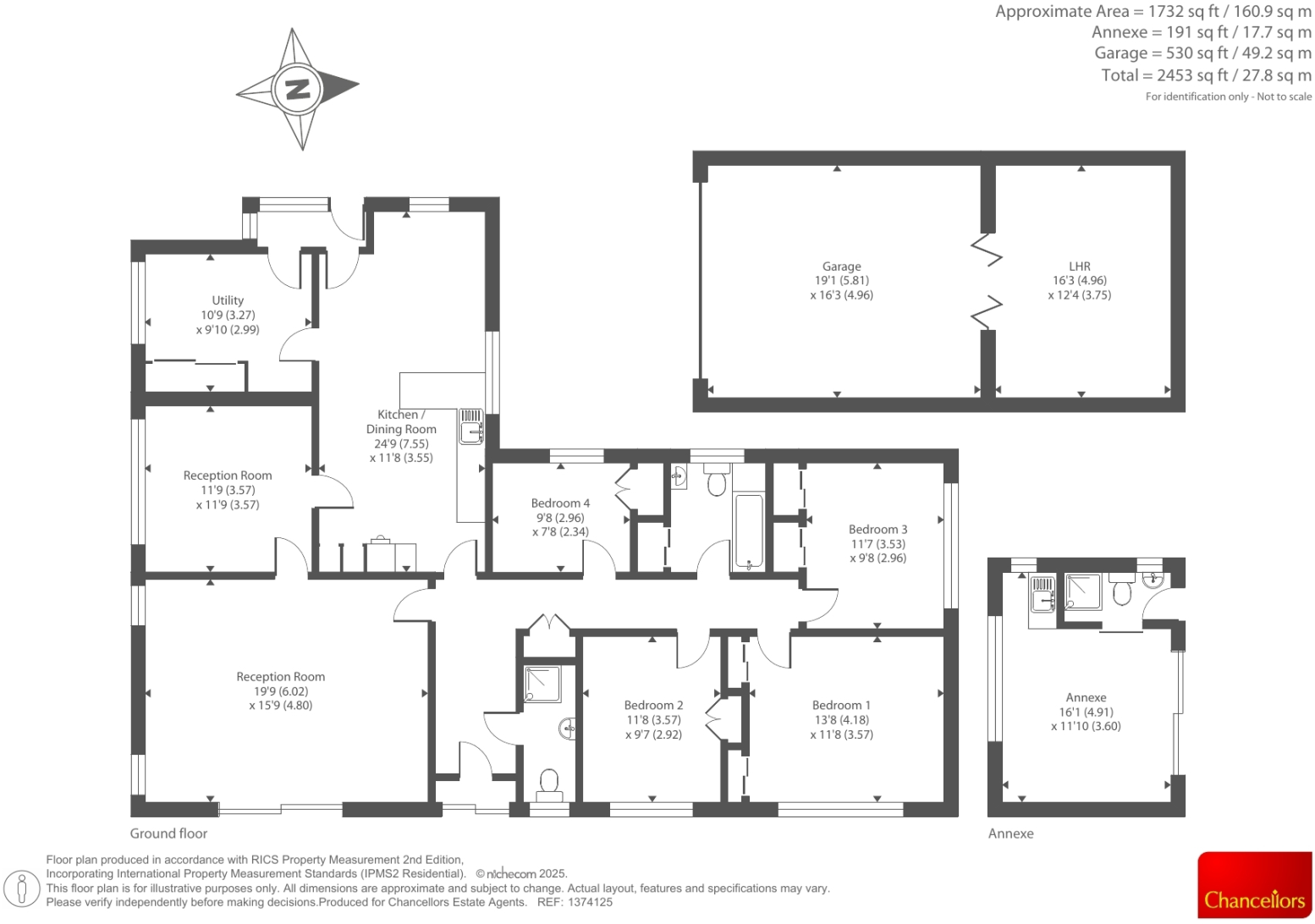 Clyro, Hay-on-Wye,  Hereford, HR3 floorplan