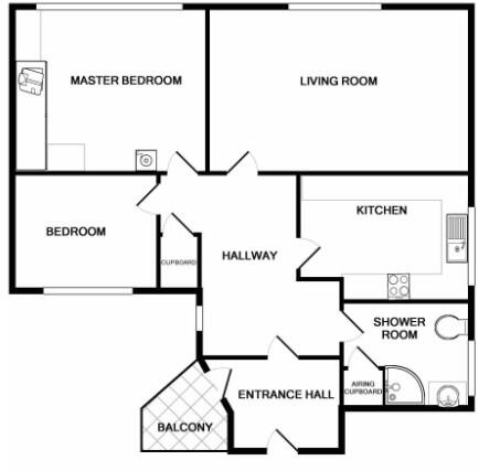 Church Road, Tiptree, Colchester floorplan