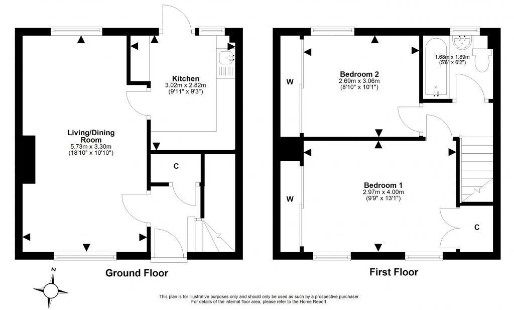 18 Edenhall Crescent, Musselburgh, EH21 7JN floorplan