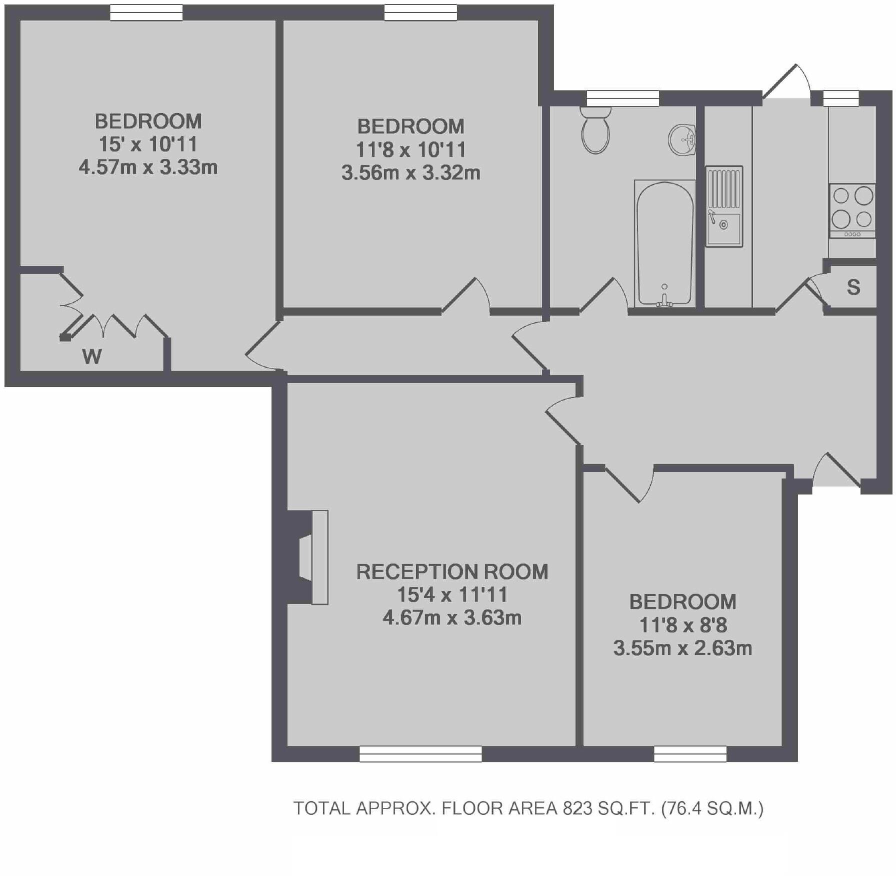 Kew Road, Kew floorplan
