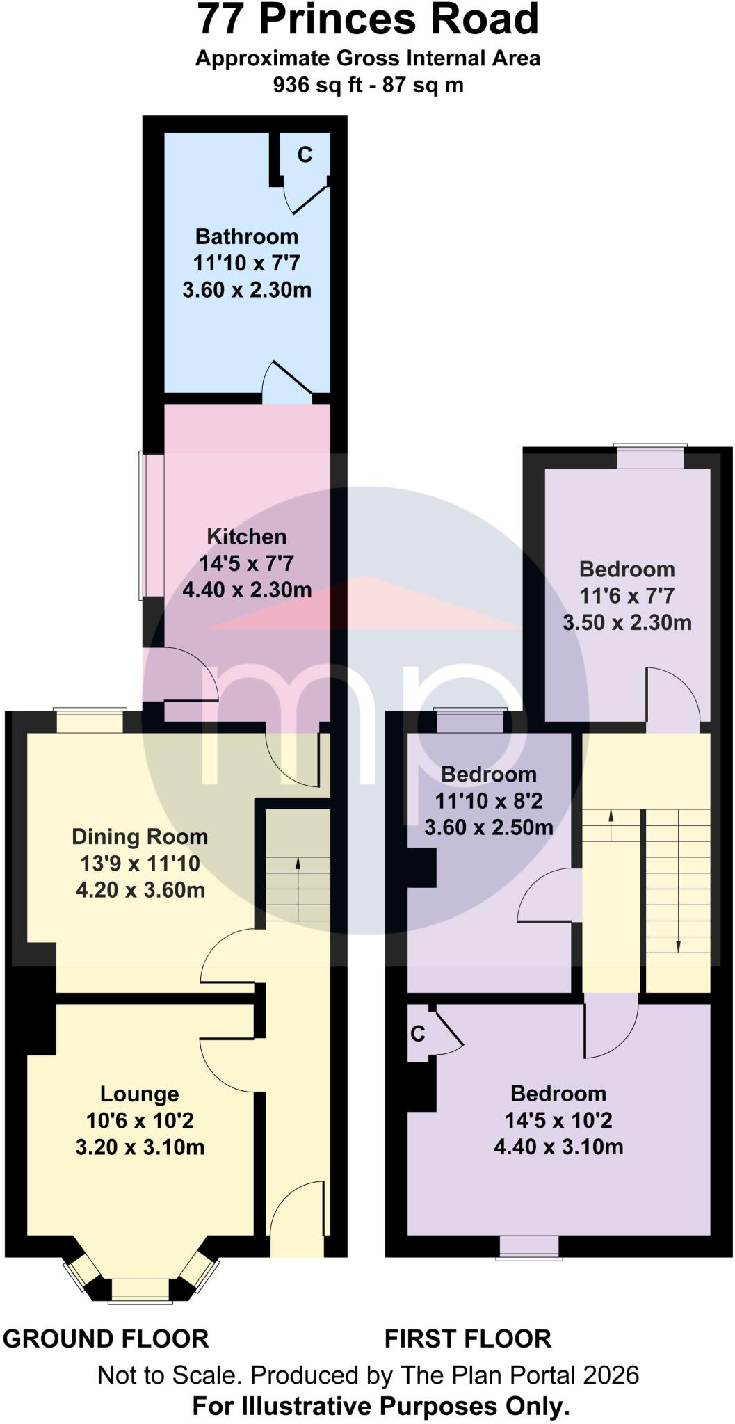 Princes Road, Middlesbrough, TS1 floorplan