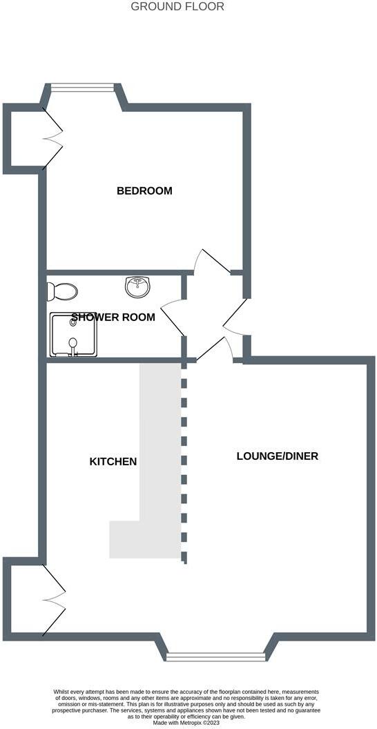 Mount Wise, Newquay floorplan