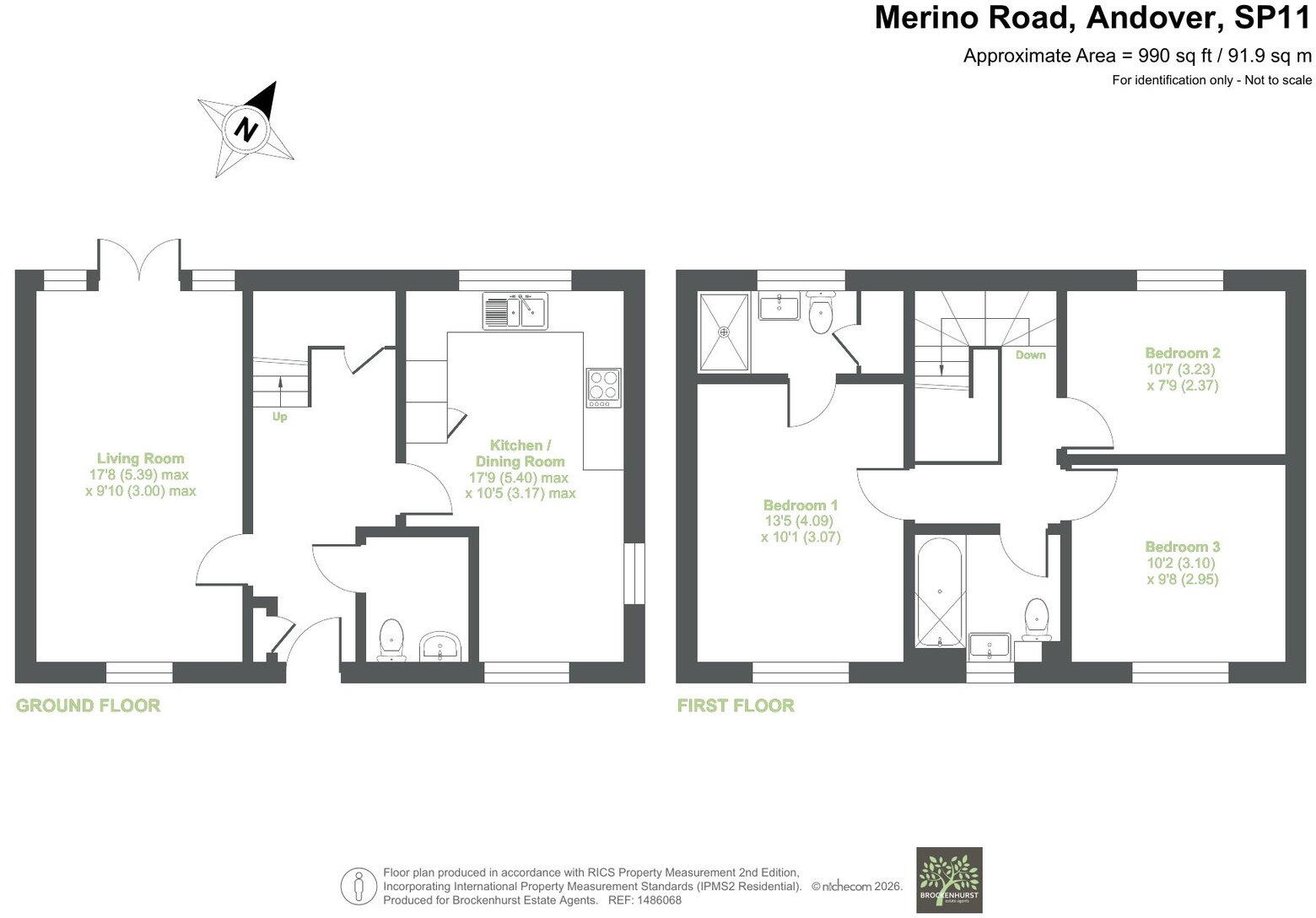 Andover, SP11 6SP floorplan