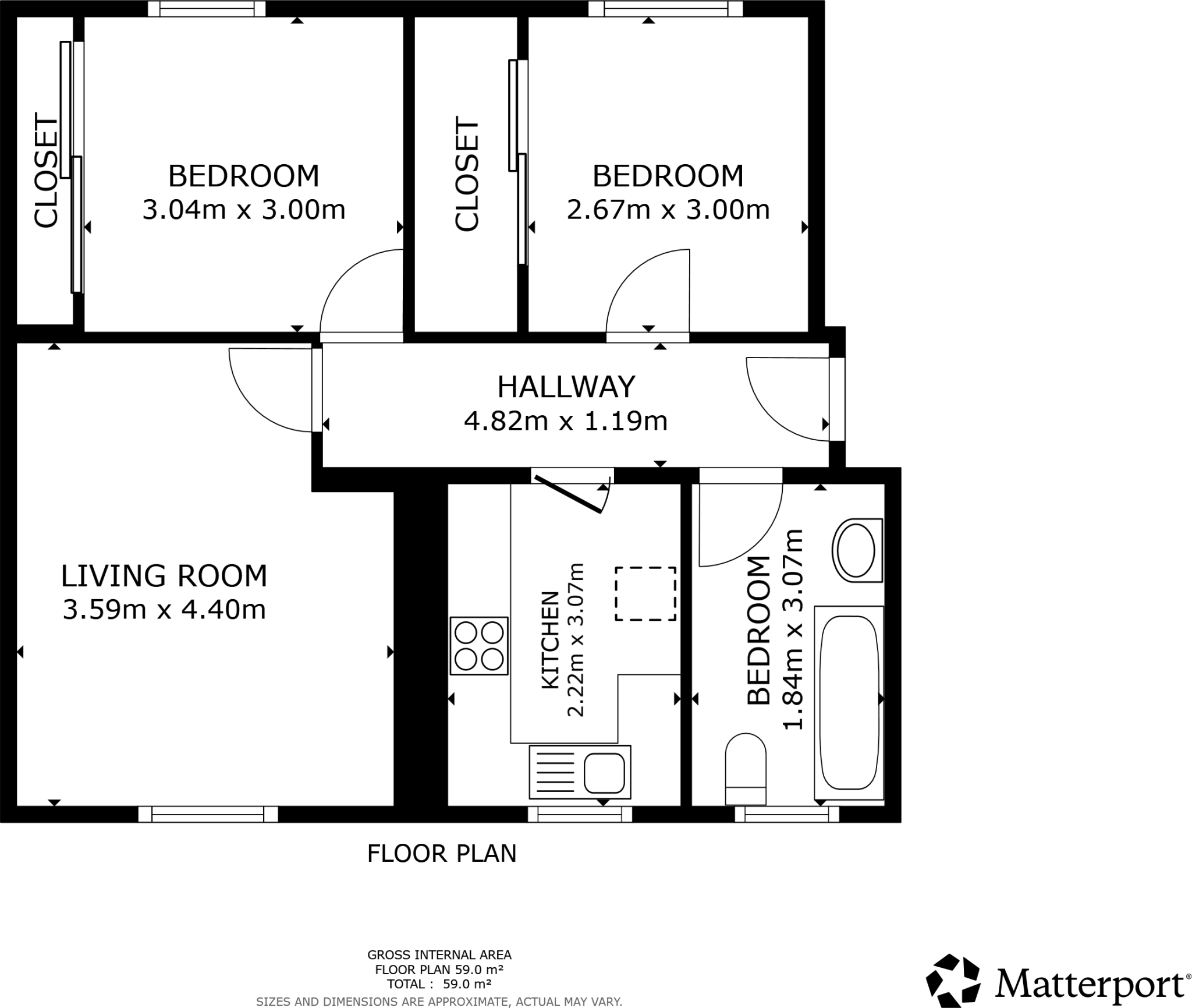 Hawthorn Drive, Greenend, Coatbridge, North Lanarkshire floorplan