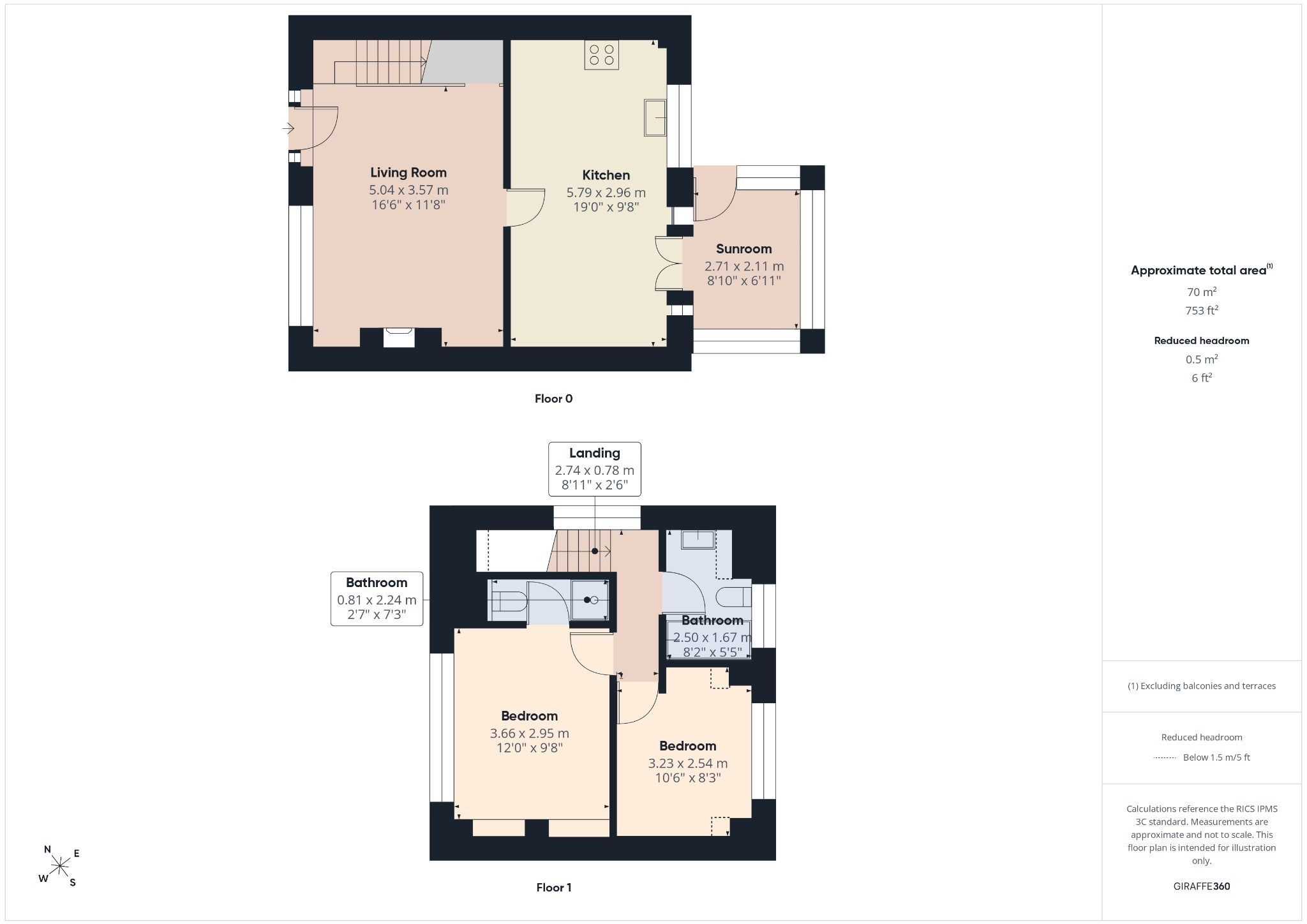 Woodland Drive, Flint, Flintshire, CH6 5RF floorplan