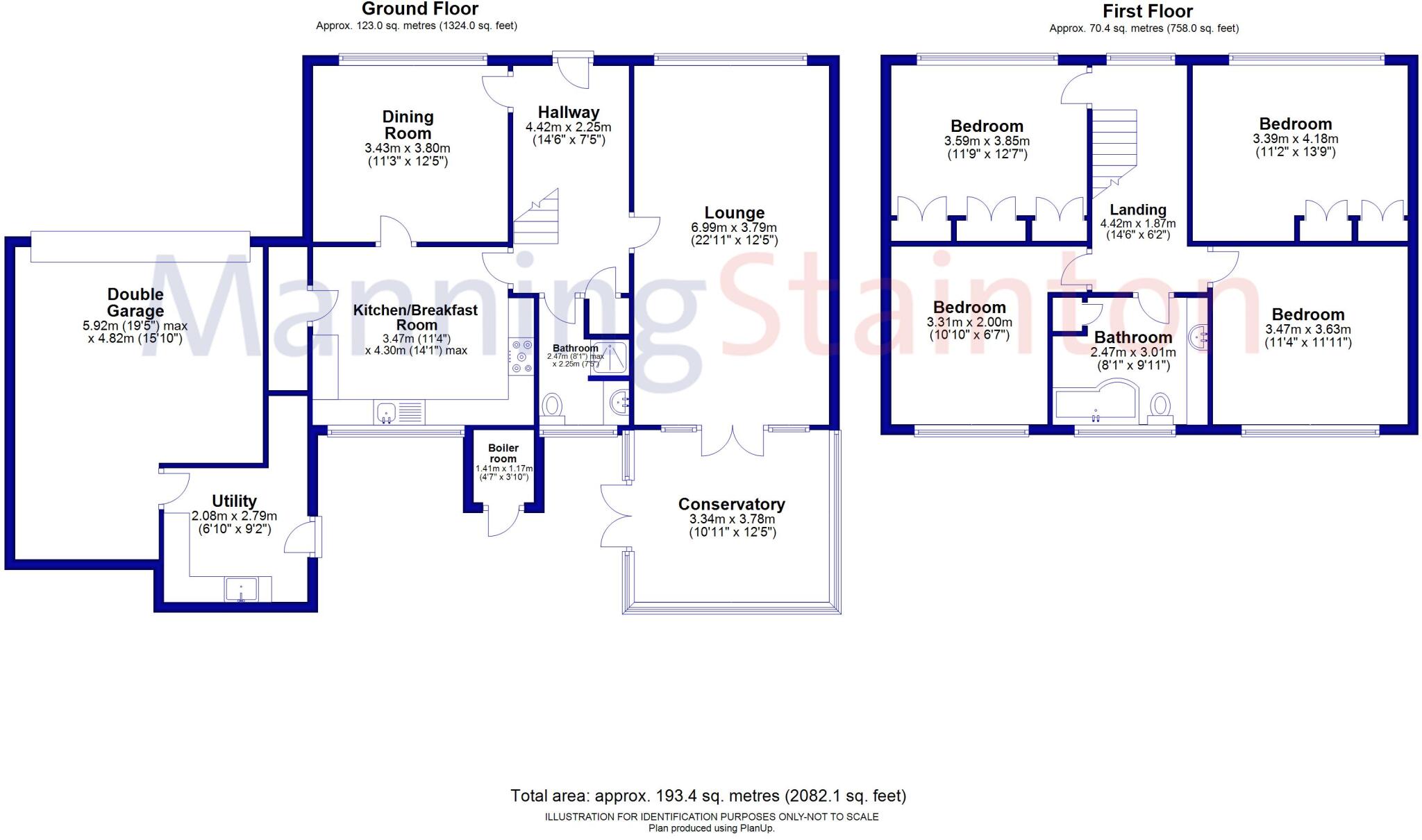 Church Close, Hemsworth, Pontefract, West Yorkshire floorplan