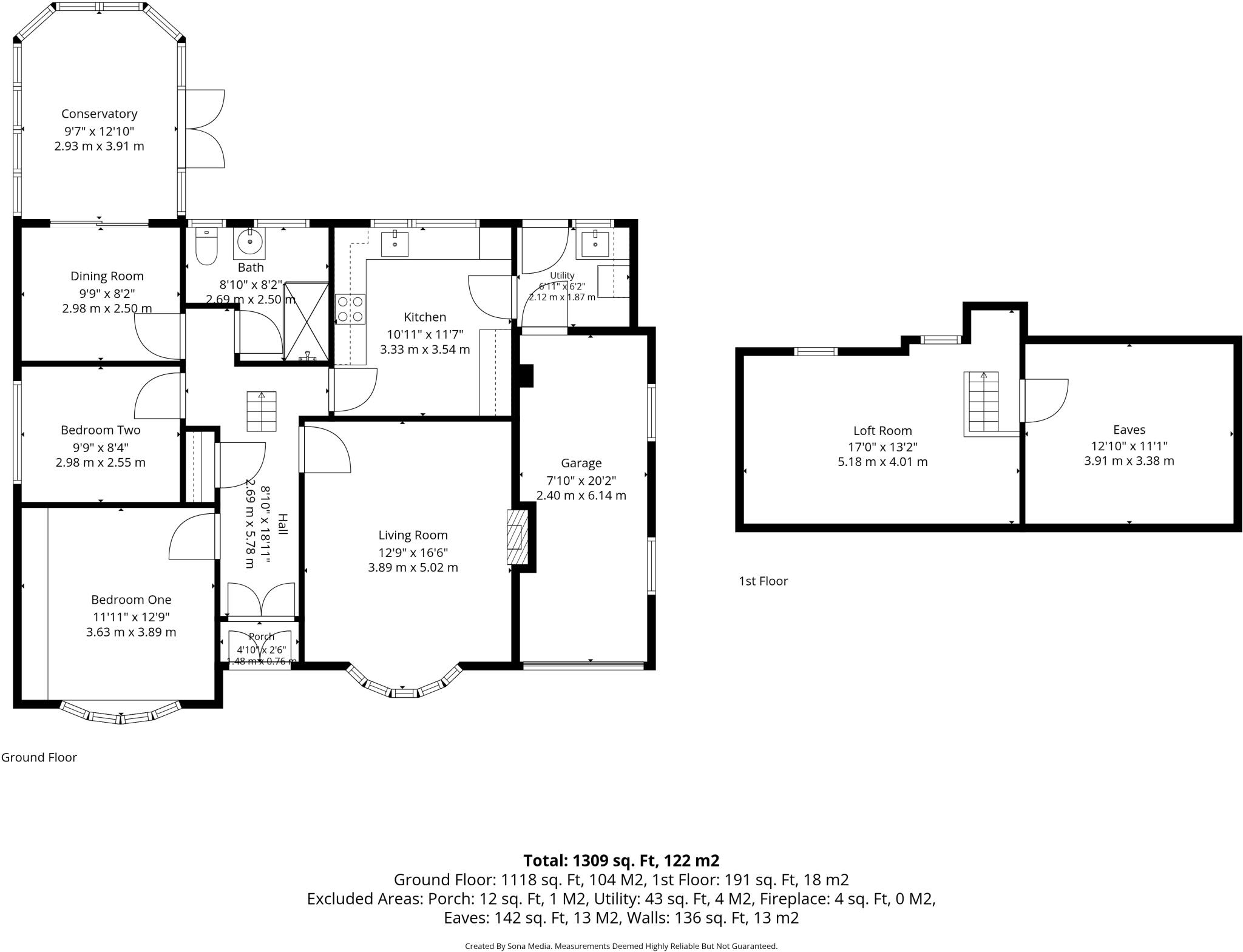 Keswick Road, High Lane floorplan