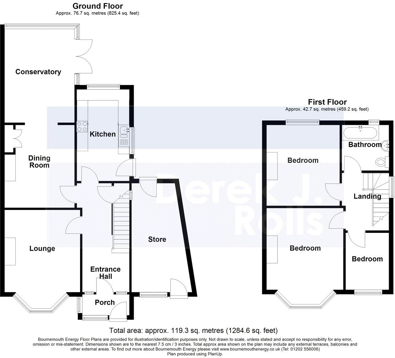 Edgehill Road, Bournemouth, Dorset, BH9 floorplan