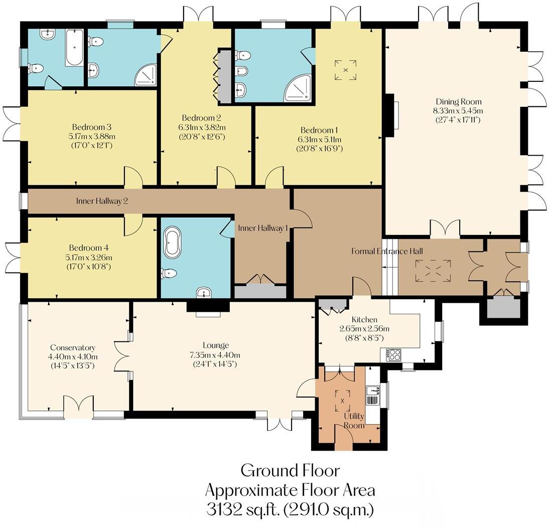 Whitwell Common, Worksop floorplan