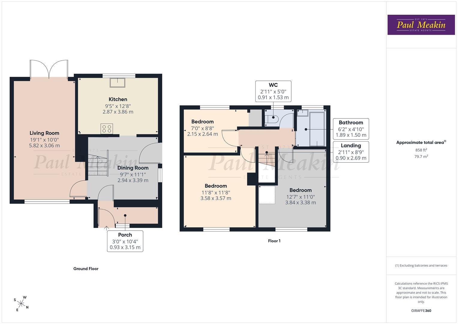 Chesney Crescent, New Addington, Croydon floorplan