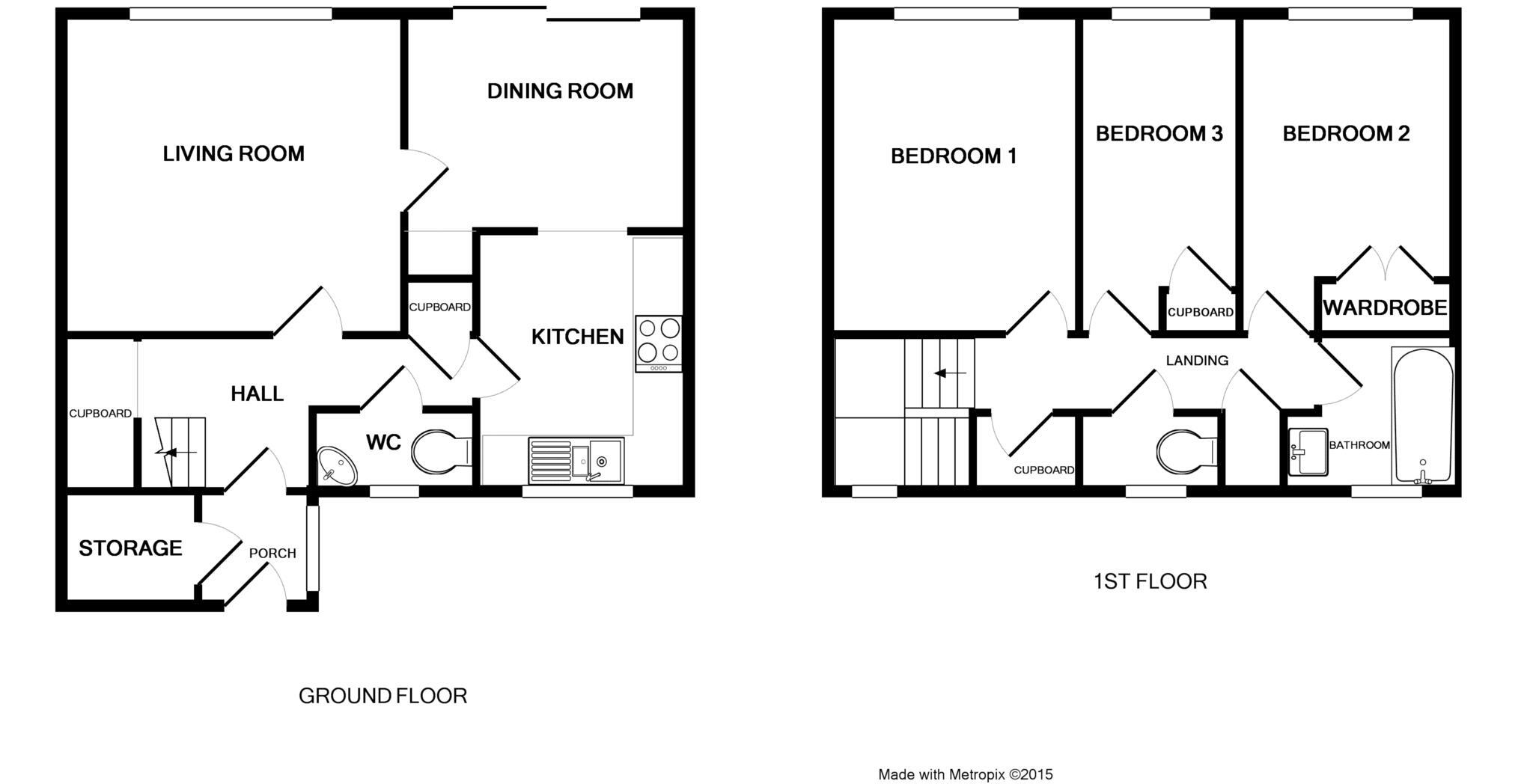 Ashbourne, Bracknell floorplan